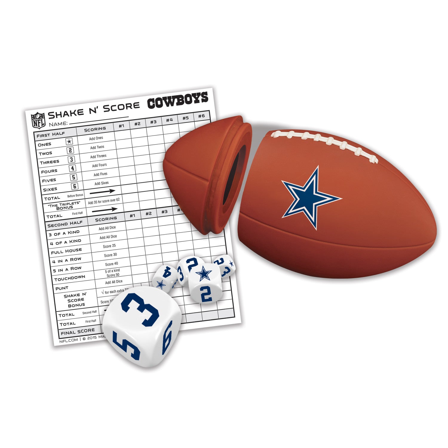 Dallas Cowboys NFL Shake N' Score