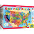 Explorer - USA Map 80 Piece Floor Jigsaw Puzzle