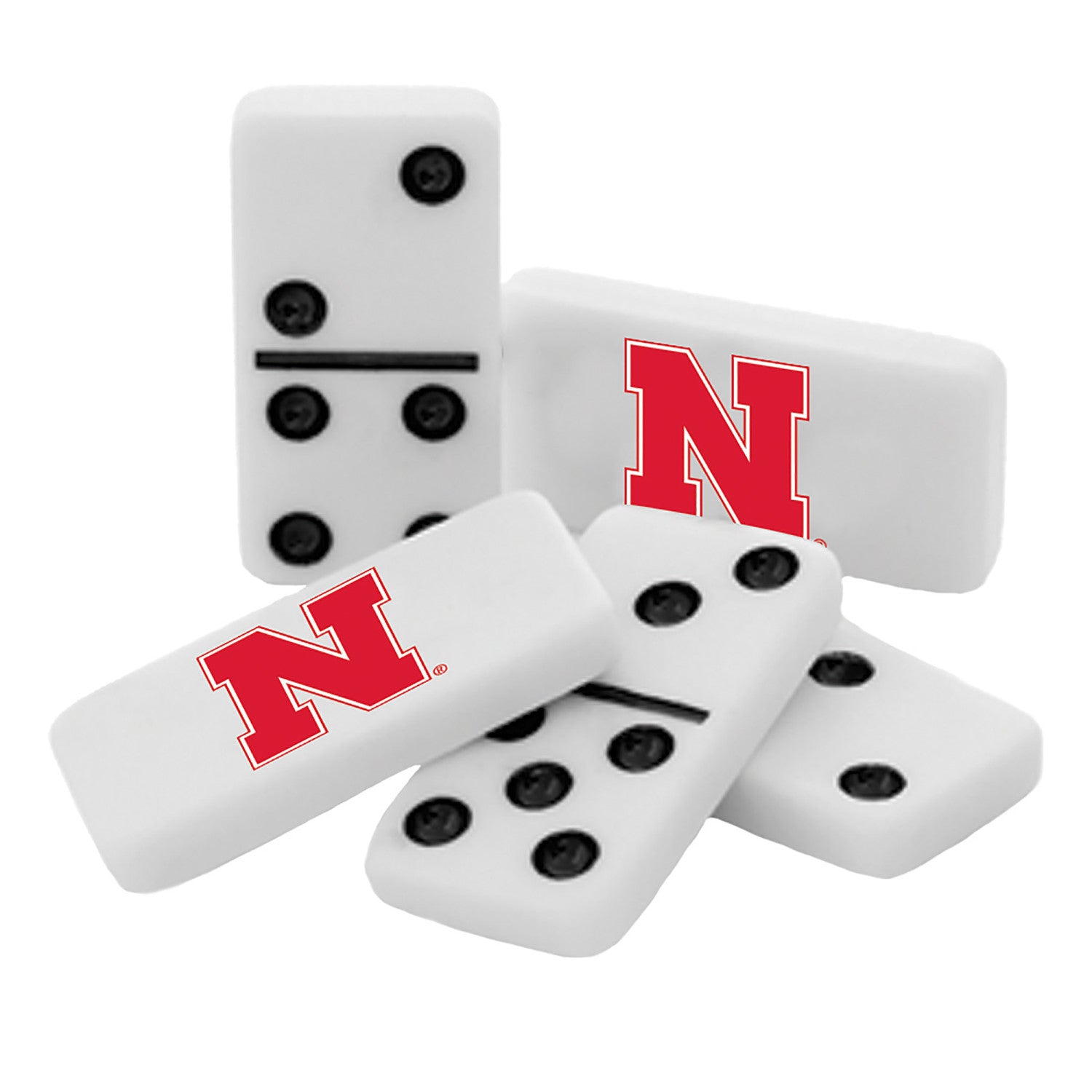 Nebraska Cornhuskers NCAA Dominoes