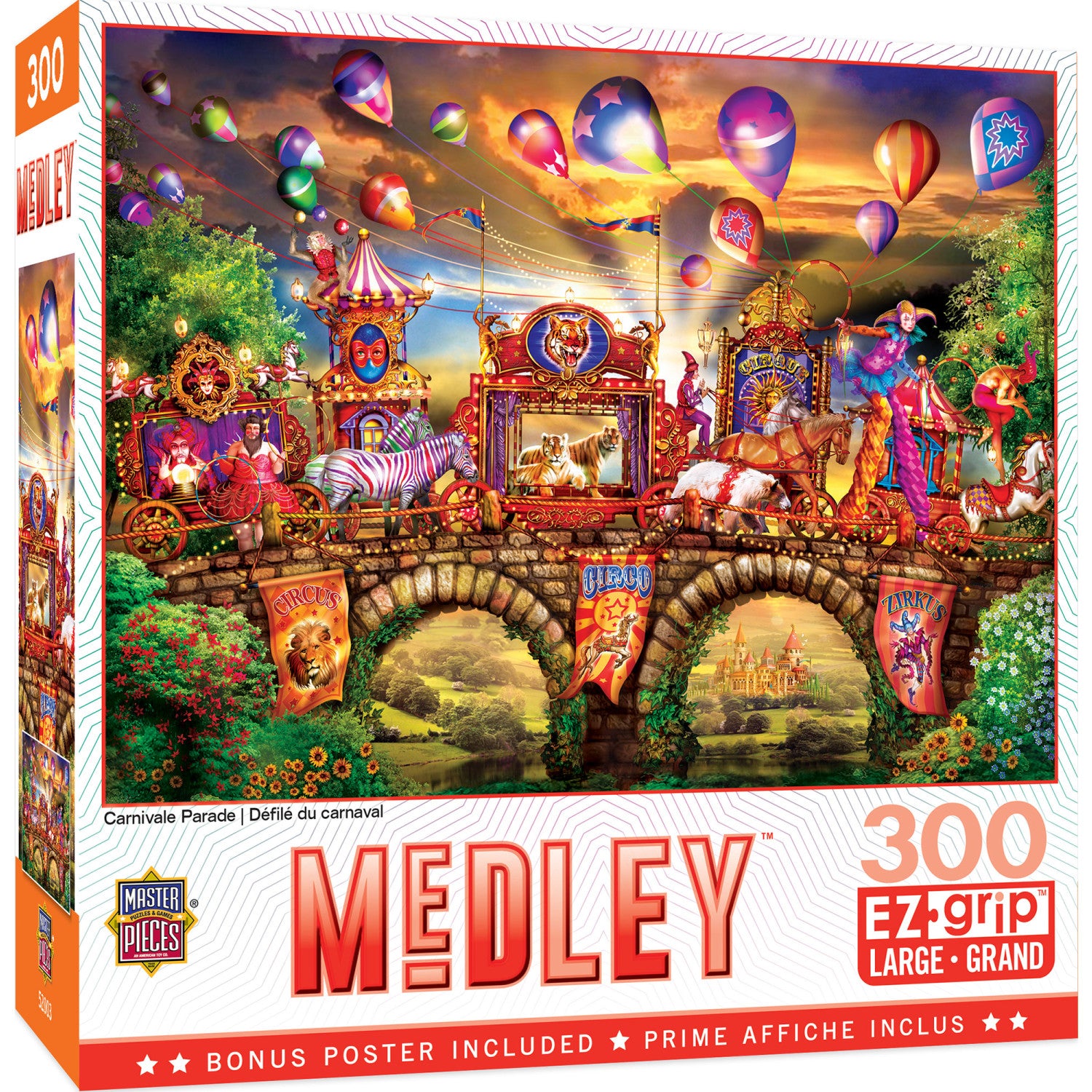 Medley - Carnivale Parade 300 Piece EZ Grip Jigsaw Puzzle