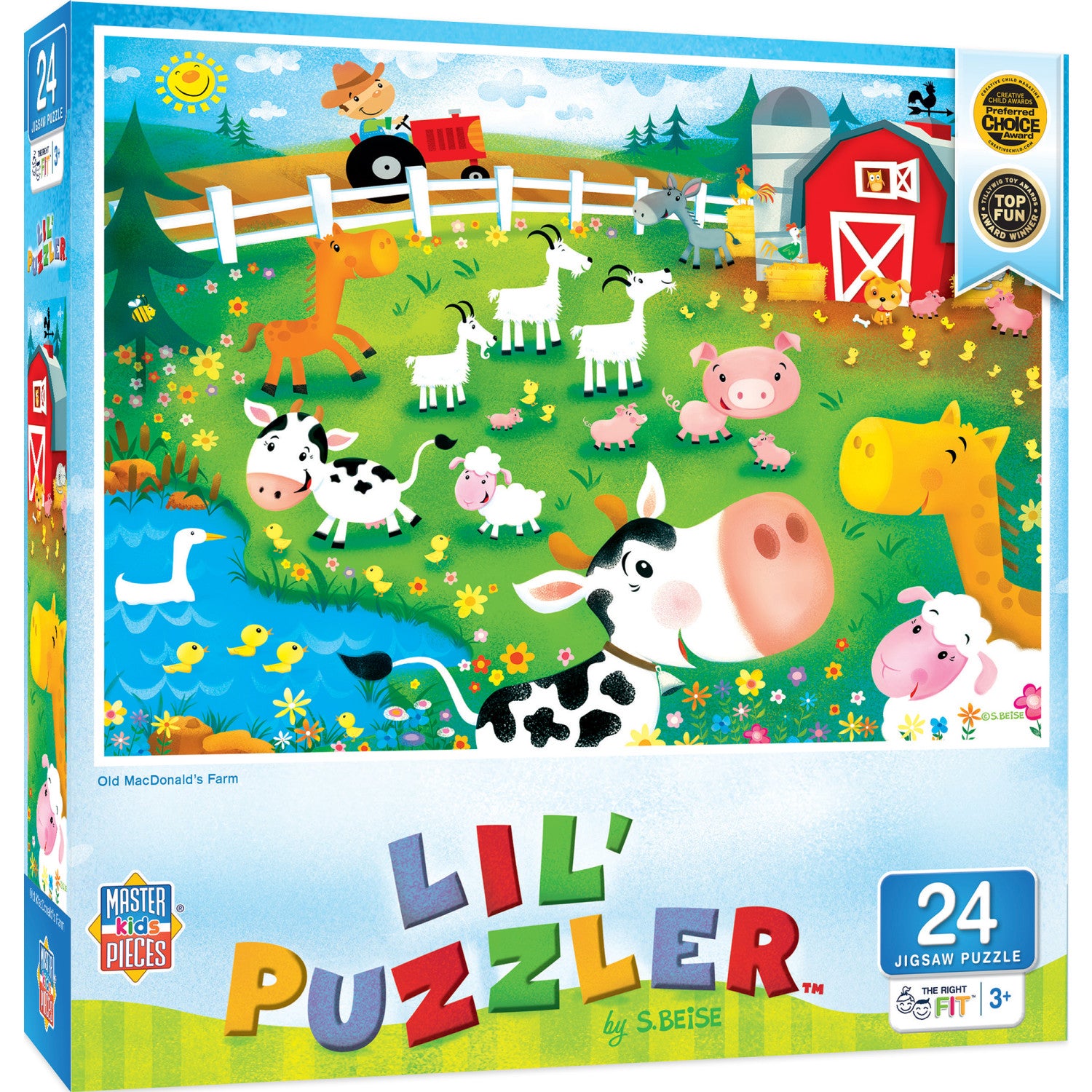 Lil Puzzler - Old MacDonald's Farm 24 Piece Jigsaw Puzzle