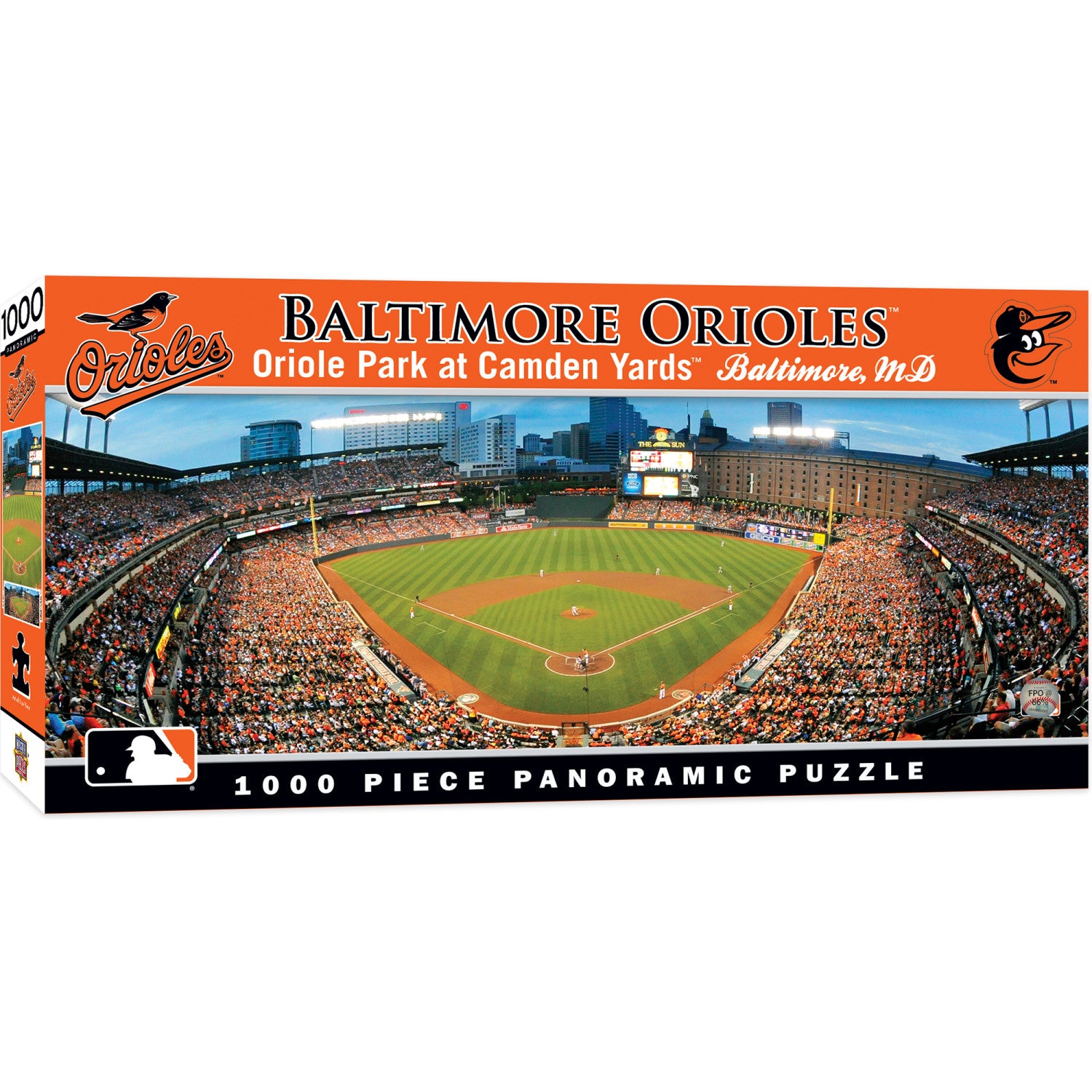 Baltimore Orioles - 1000 Piece Panoramic Jigsaw Puzzle