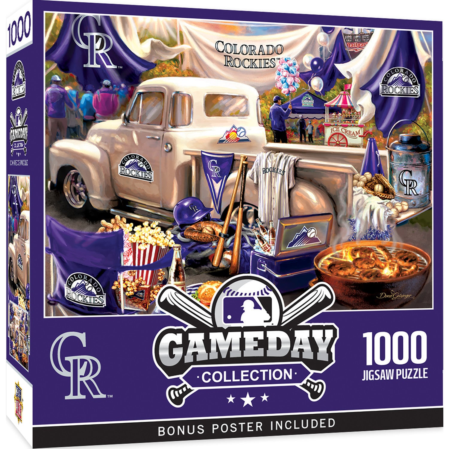 Colorado Rockies - Gameday 1000 Piece Jigsaw Puzzle