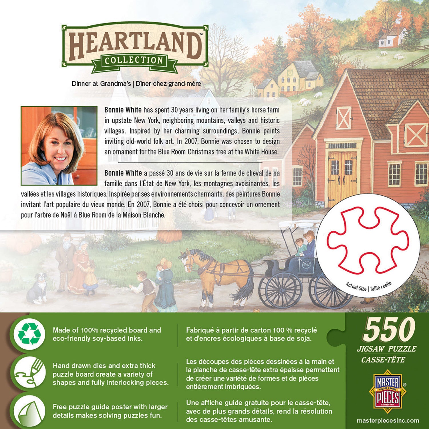 Heartland - Dinner at Grandmas 550 Piece Jigsaw Puzzle