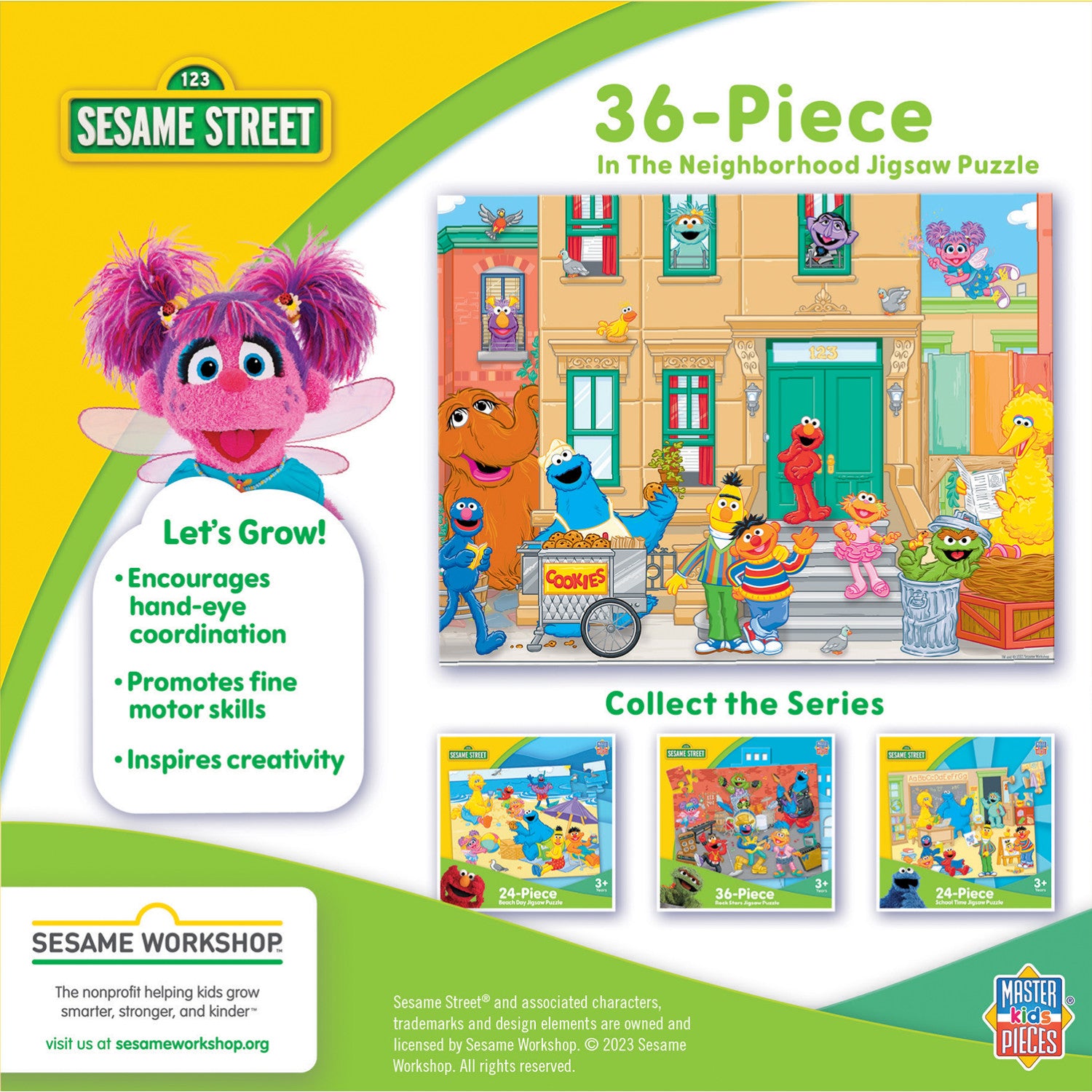 Sesame Street - In the Neighborhood 36 Piece Jigsaw Puzzle
