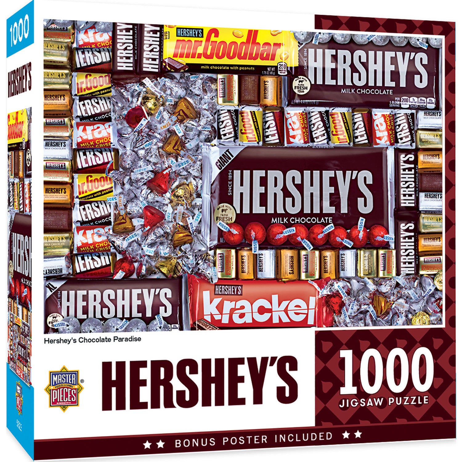 Hershey's Chocolate Paradise - 1000 Piece Jigsaw Puzzle