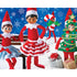 Elf on the Shelf 4-Pack 100 Piece Jigsaw Puzzles - V1