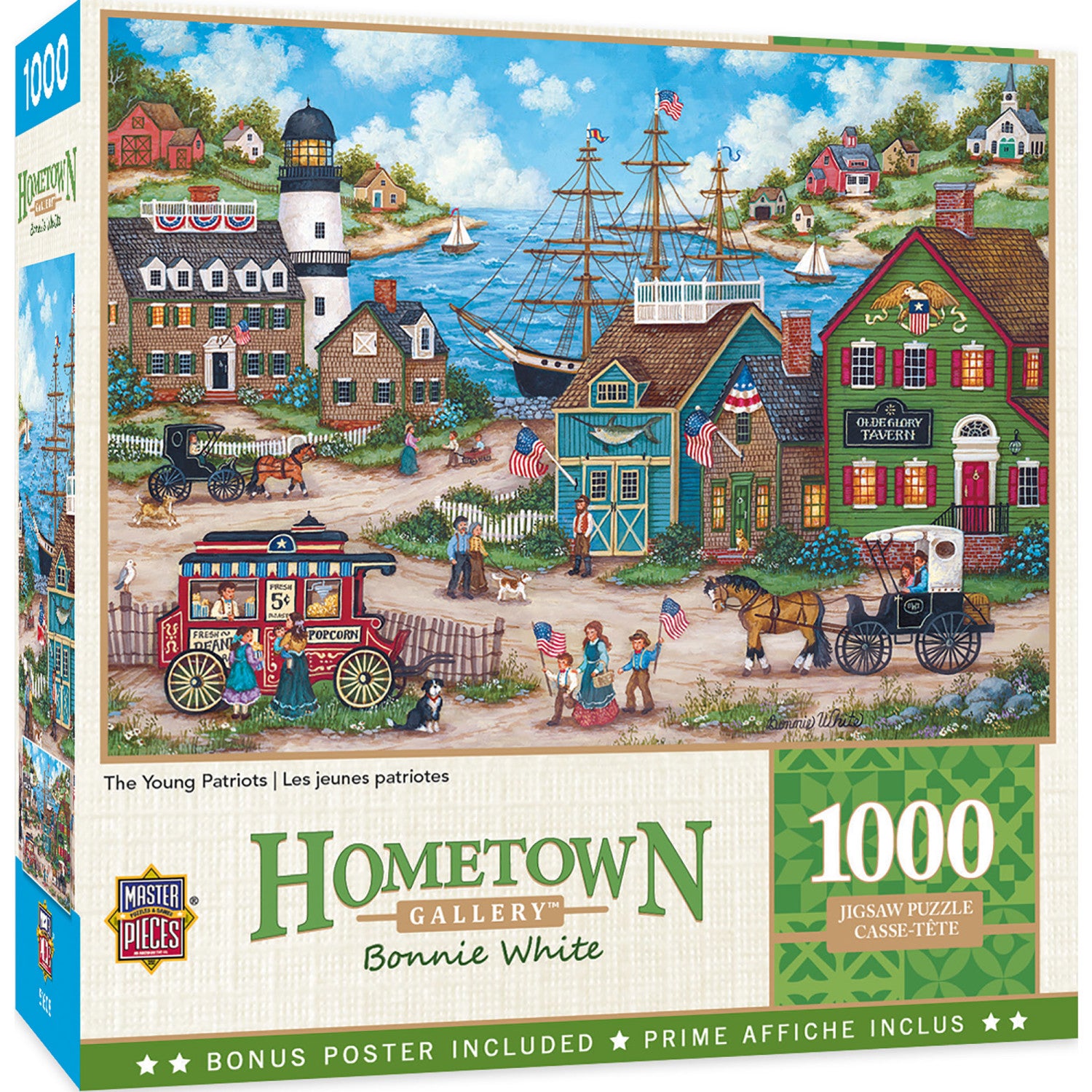 Hometown Gallery - The Young Patriots 1000 Piece Jigsaw Puzzle