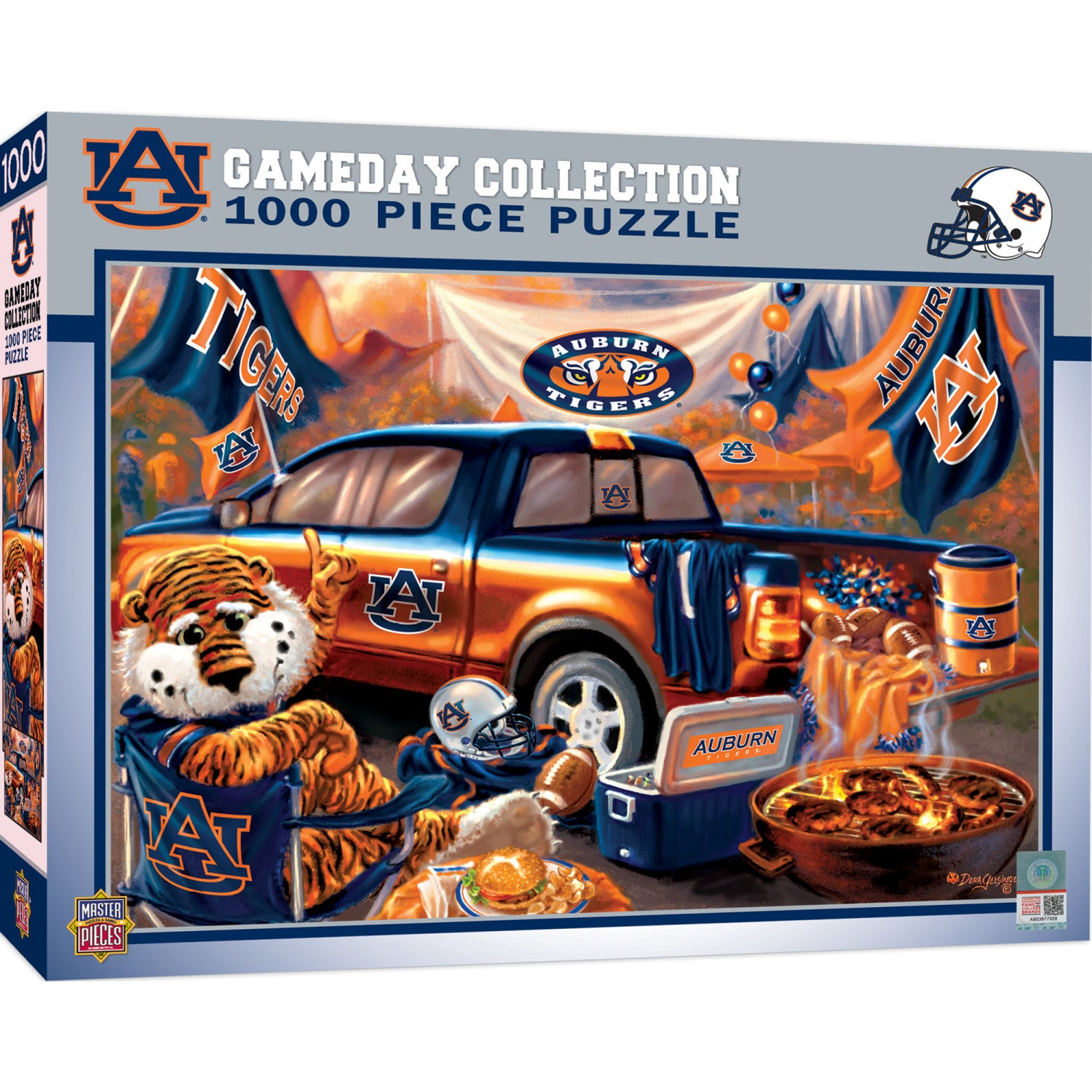 Auburn Tigers - Gameday 1000 Piece Jigsaw Puzzle