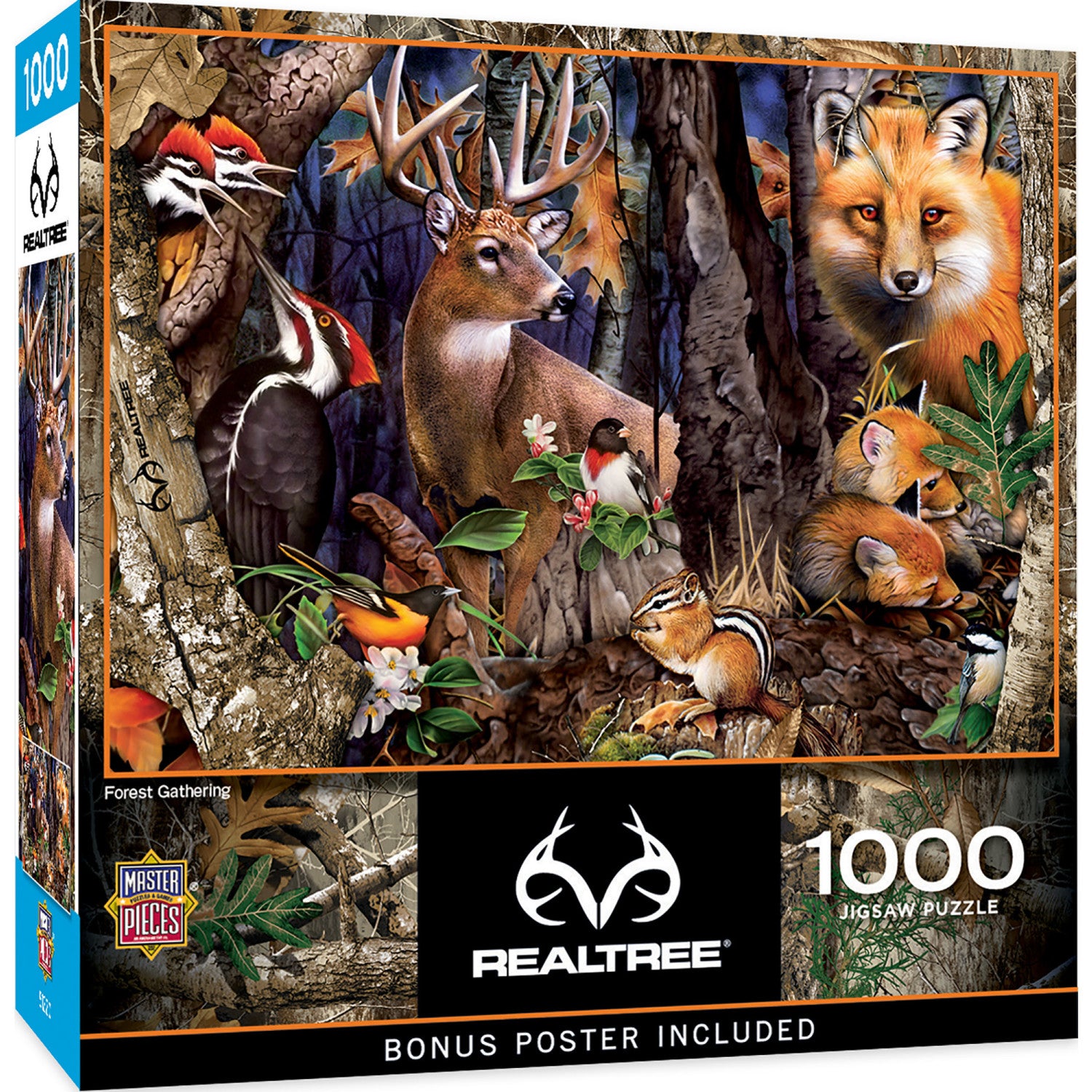Realtree - Forest Gathering 1000 Piece Jigsaw Puzzle