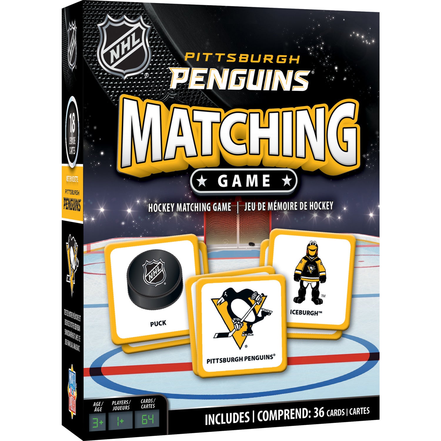 Pittsburgh Penguins Matching Game