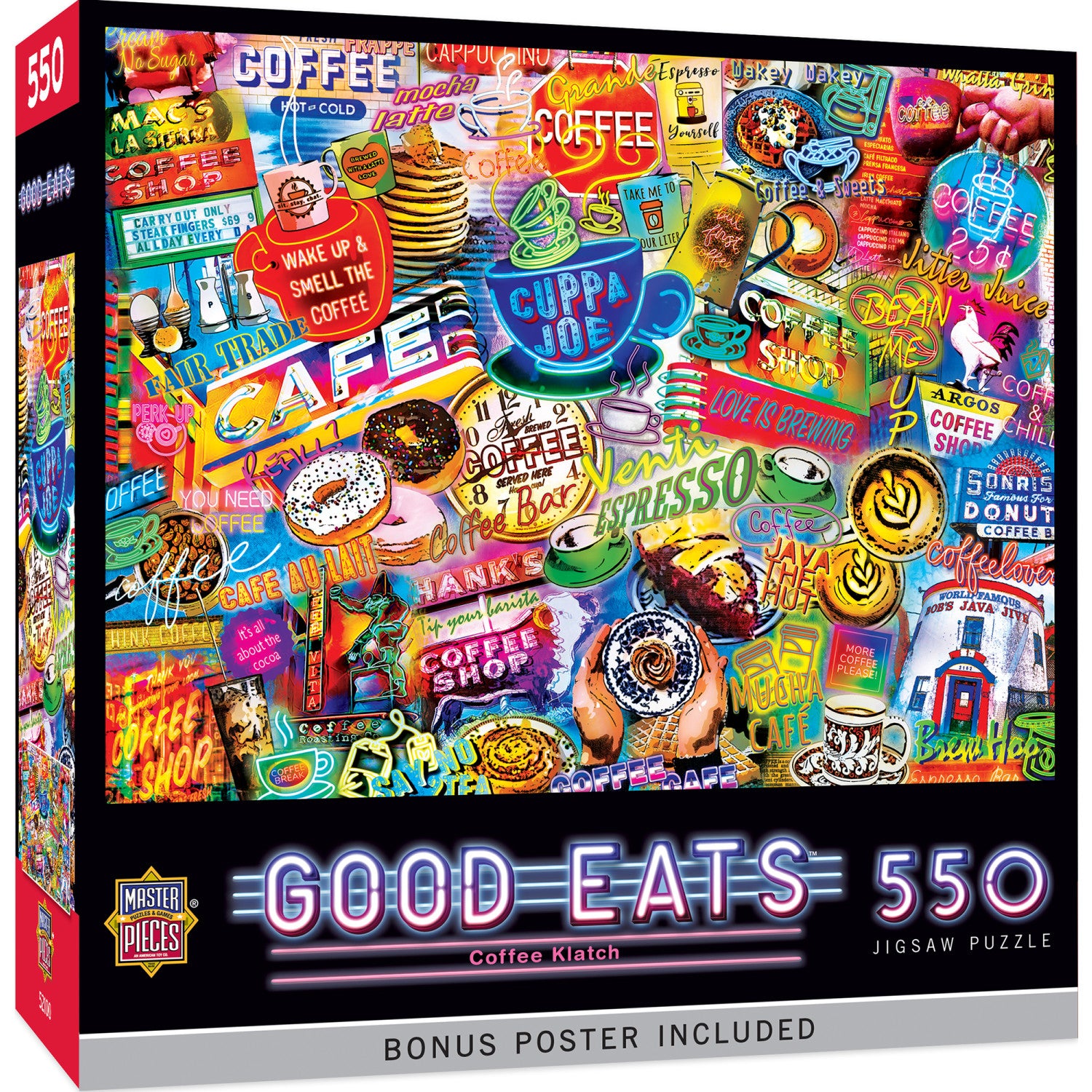 Good Eats - Coffee Klatch 550 Piece Jigsaw Puzzle