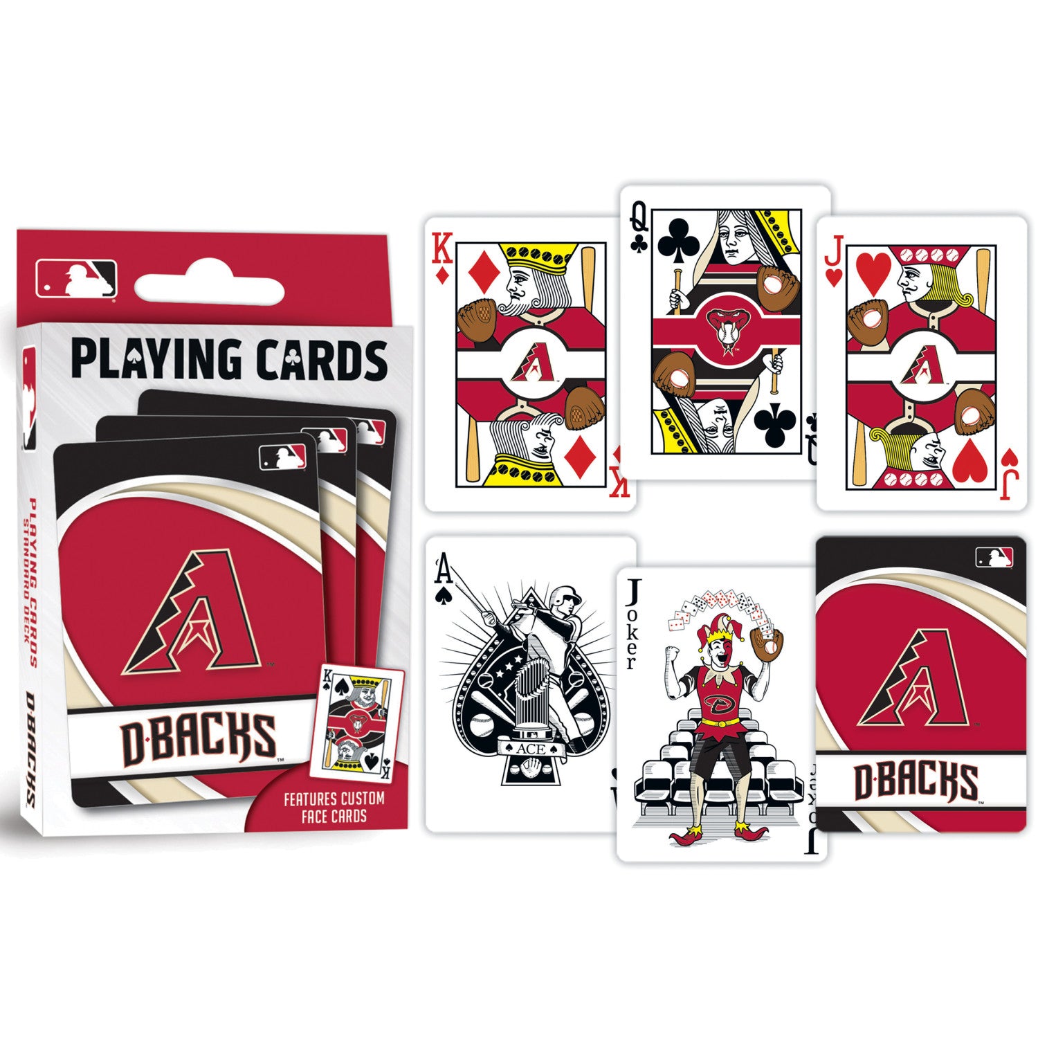 Arizona Diamondbacks Playing Cards - 54 Card Deck