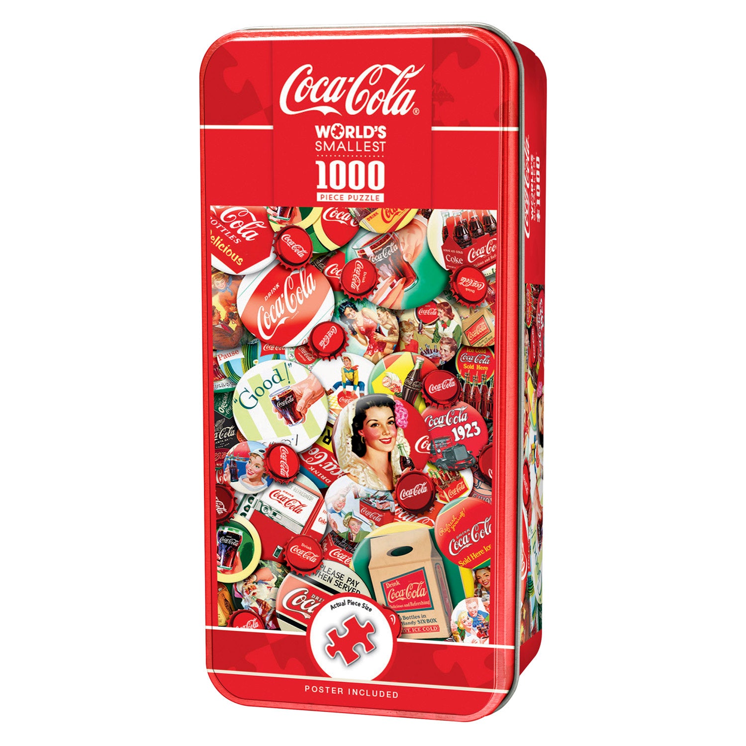 World's Smallest - Coca-Cola Caps 1000 Piece Jigsaw Puzzle