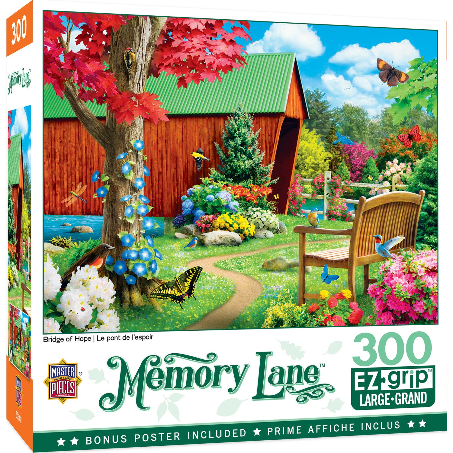 Memory Lane - Bridge of Hope 300 Piece EZ Grip Jigsaw Puzzle