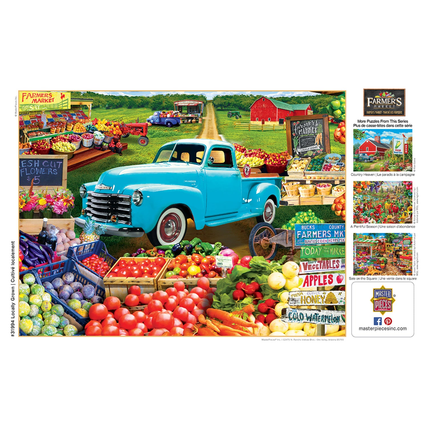 Farmer's Market - Locally Grown 750 Piece Jigsaw Puzzle