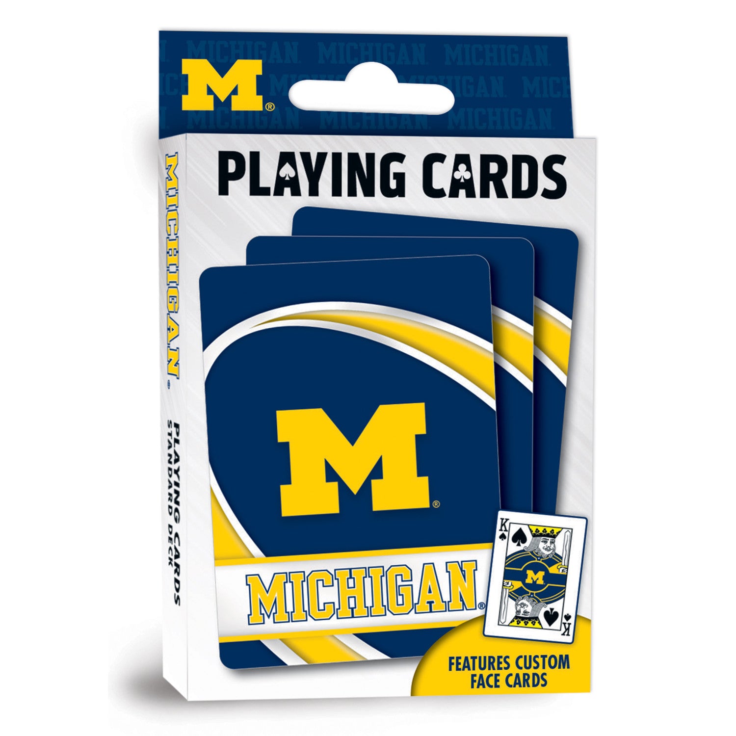 Michigan Wolverines Playing Cards - 54 Card Deck