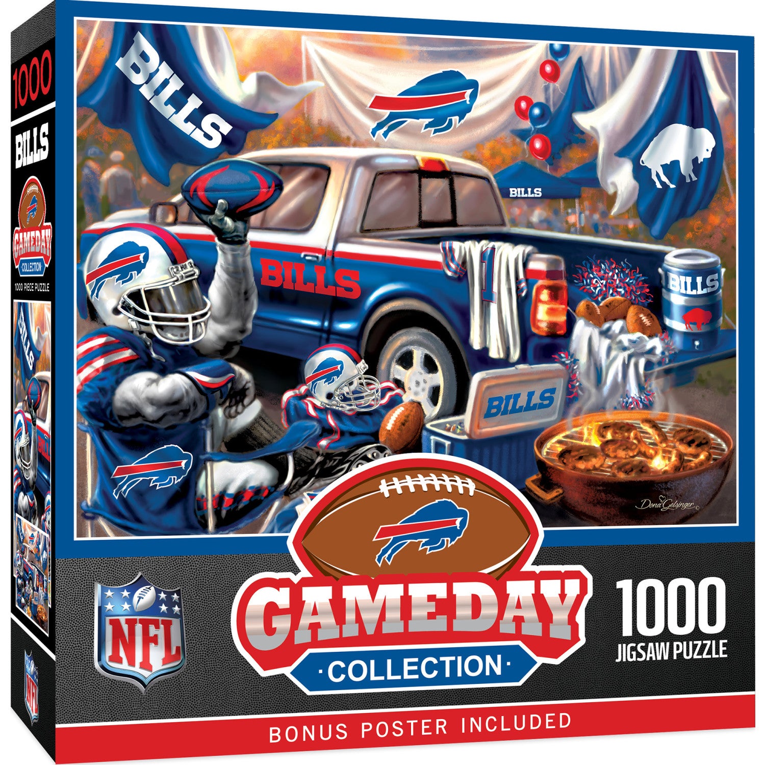 Buffalo Bills - Gameday 1000 Piece Jigsaw Puzzle