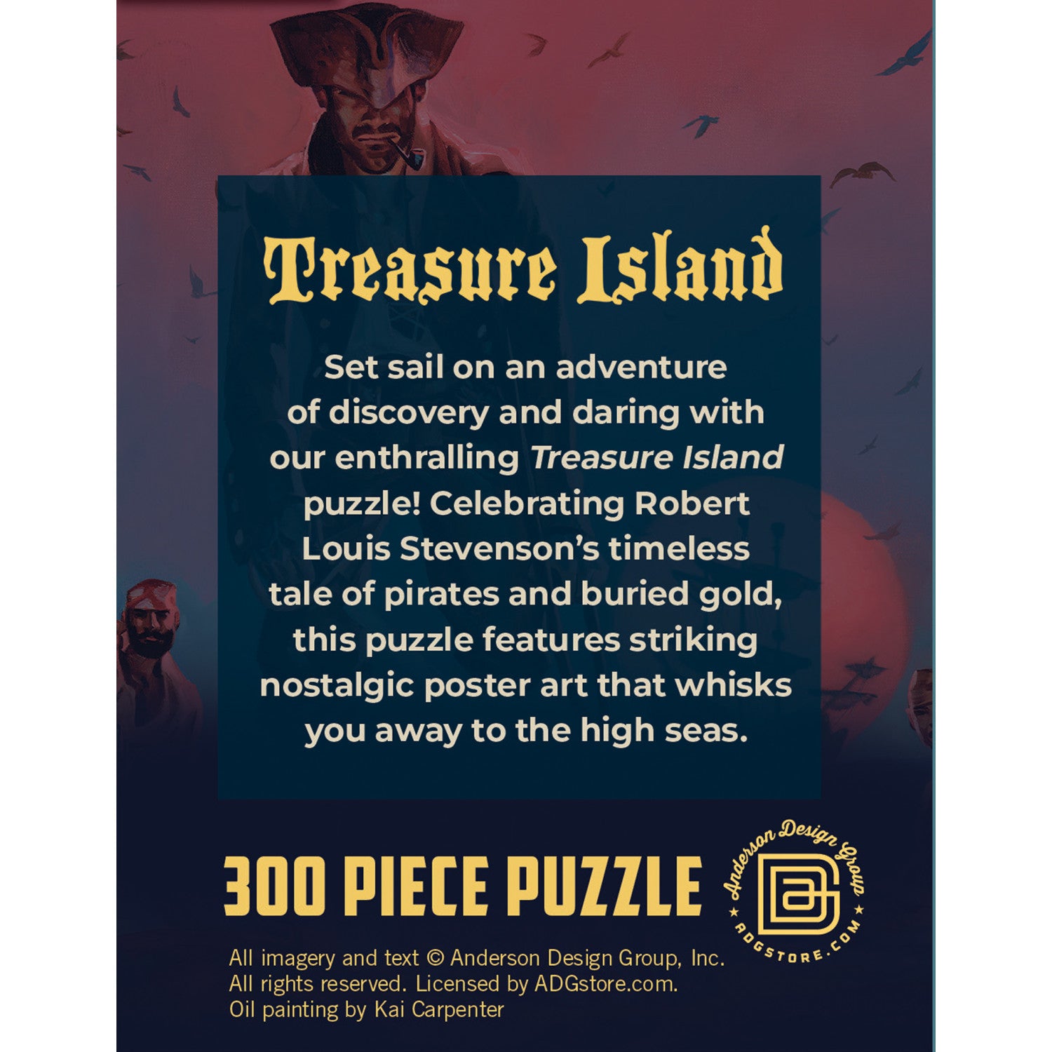 Treasure Island 300 Piece Jigsaw Puzzle