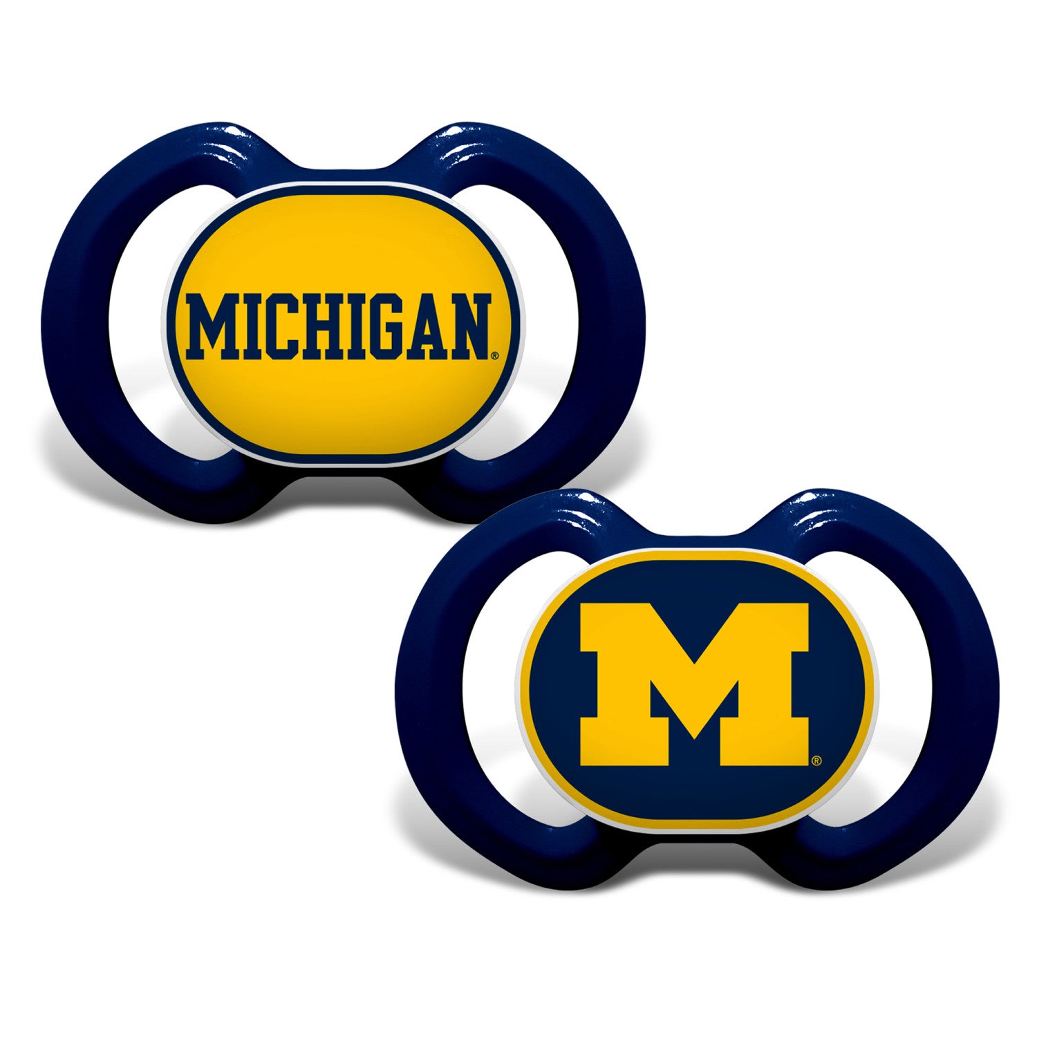 Michigan Wolverines - Pacifier 2-Pack