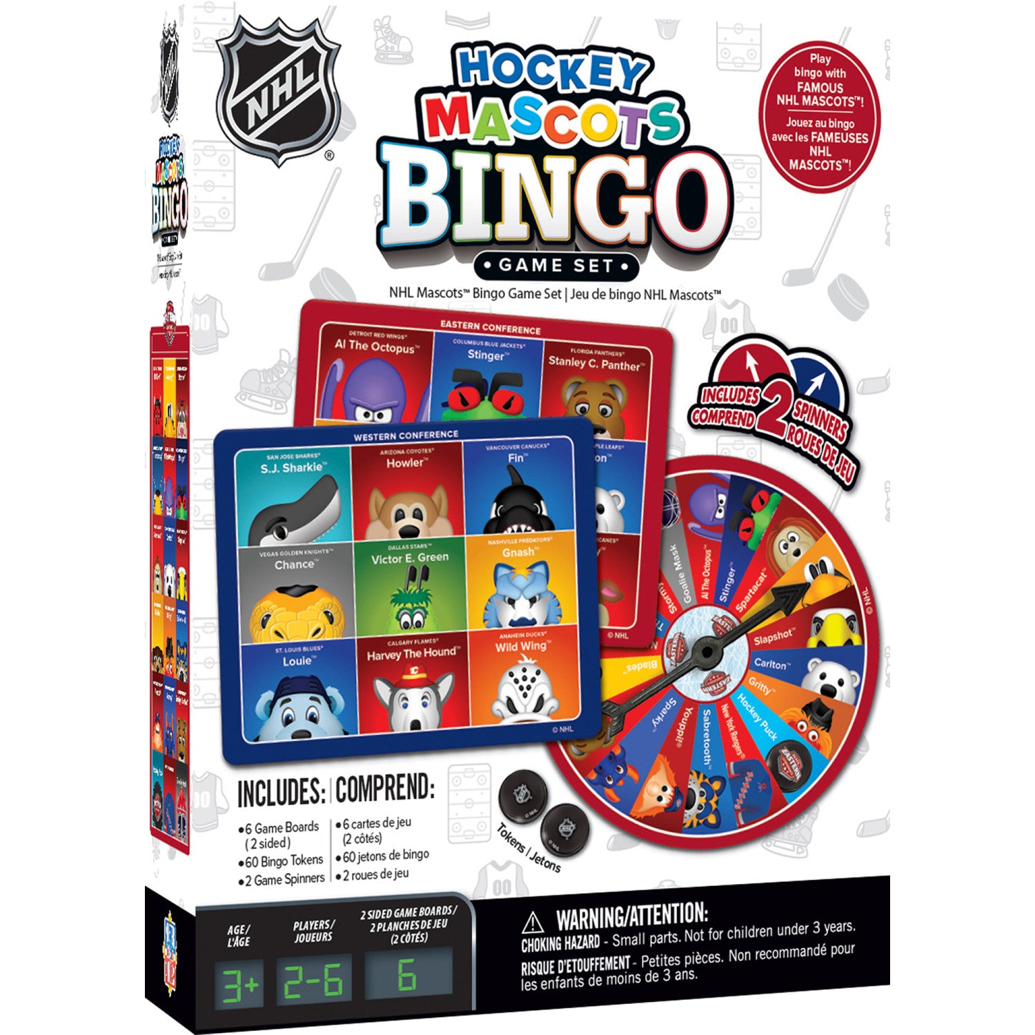 NHL - League Bingo Game  MasterPieces – MasterPieces Puzzle Company INC