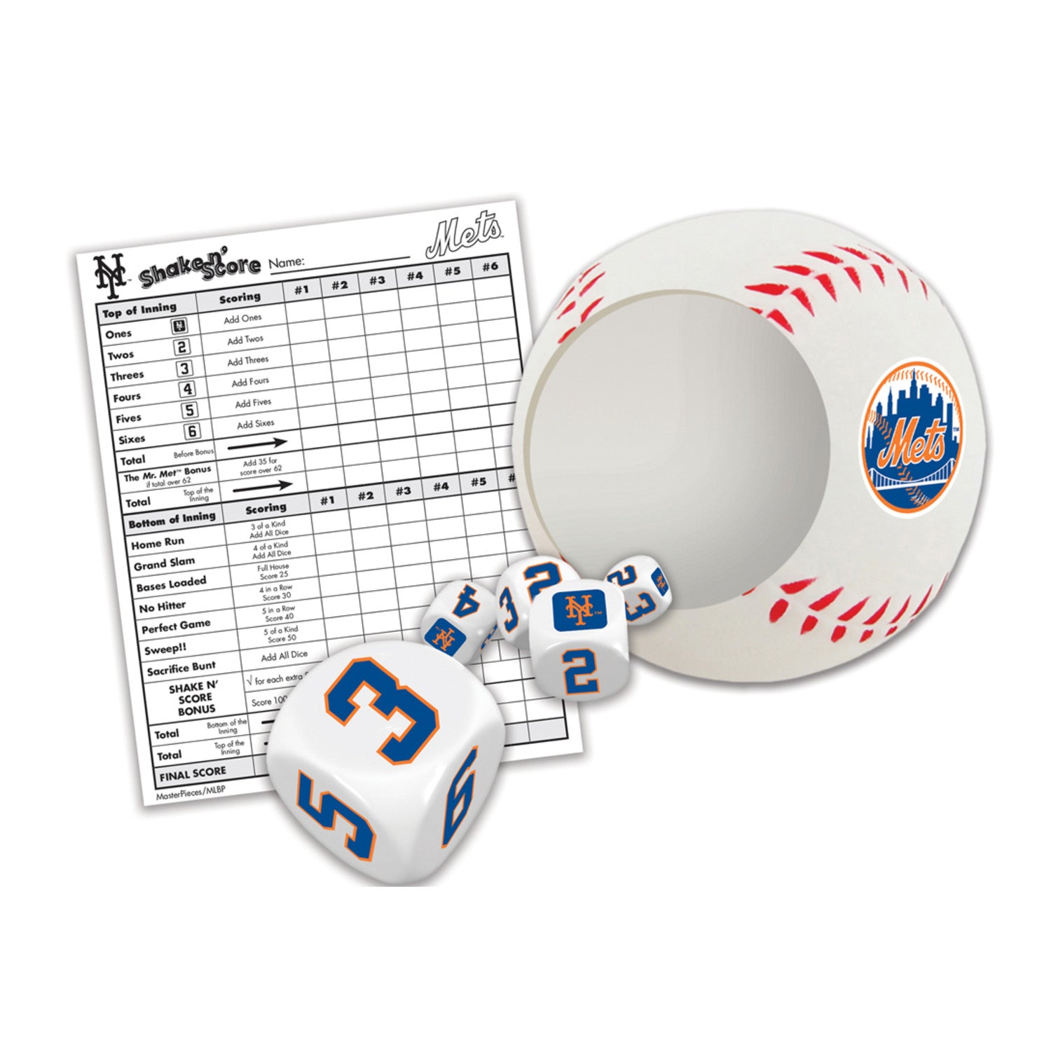 New York Mets MLB Shake N' Score