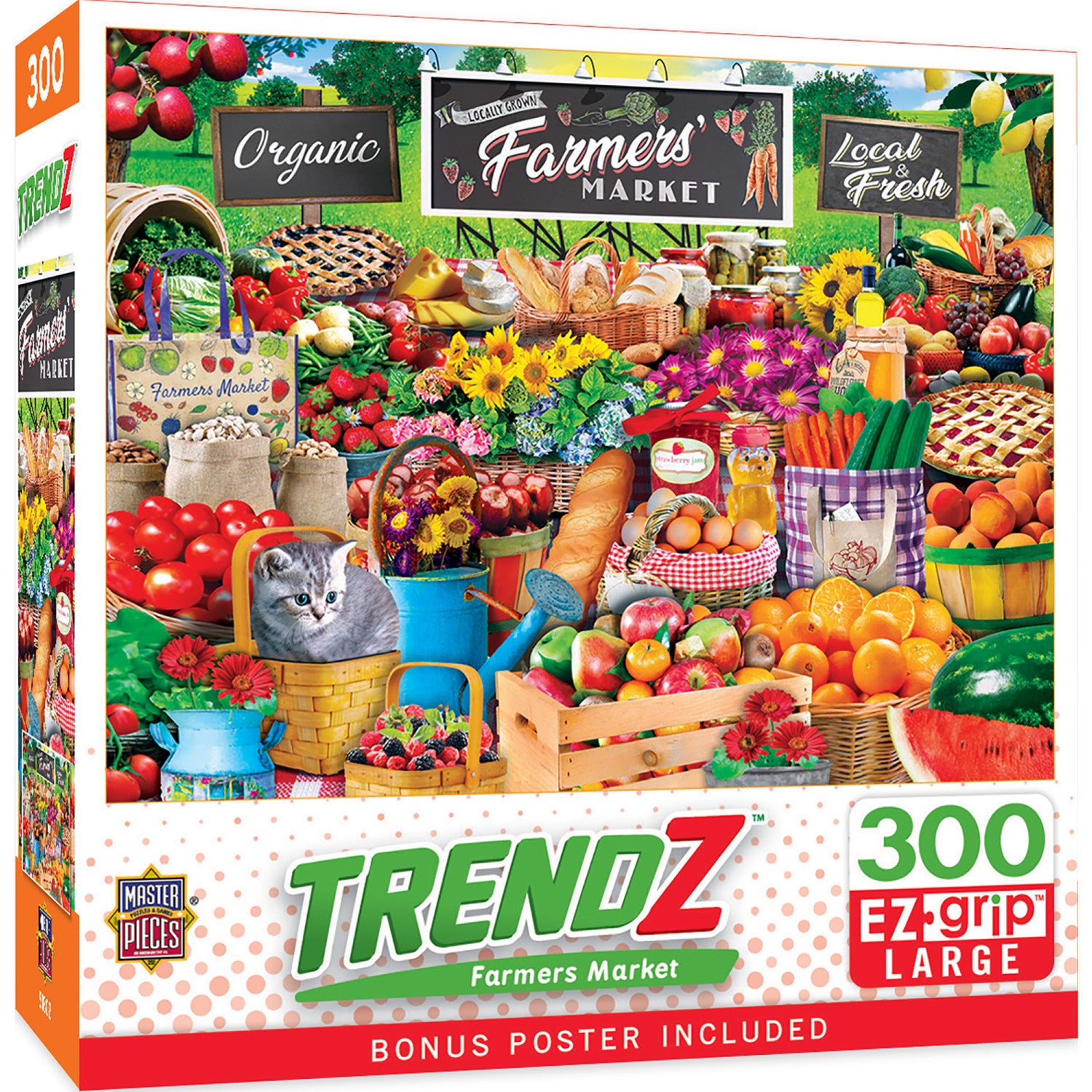 Trendz - Farmer's Market 300 Piece EZ Grip Jigsaw Puzzle