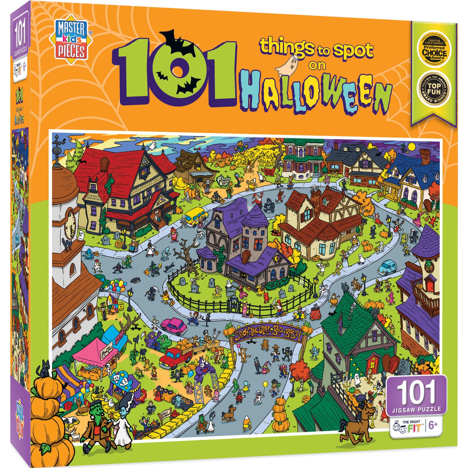 101 Things to Spot on Halloween - 101 Piece Jigsaw Puzzle