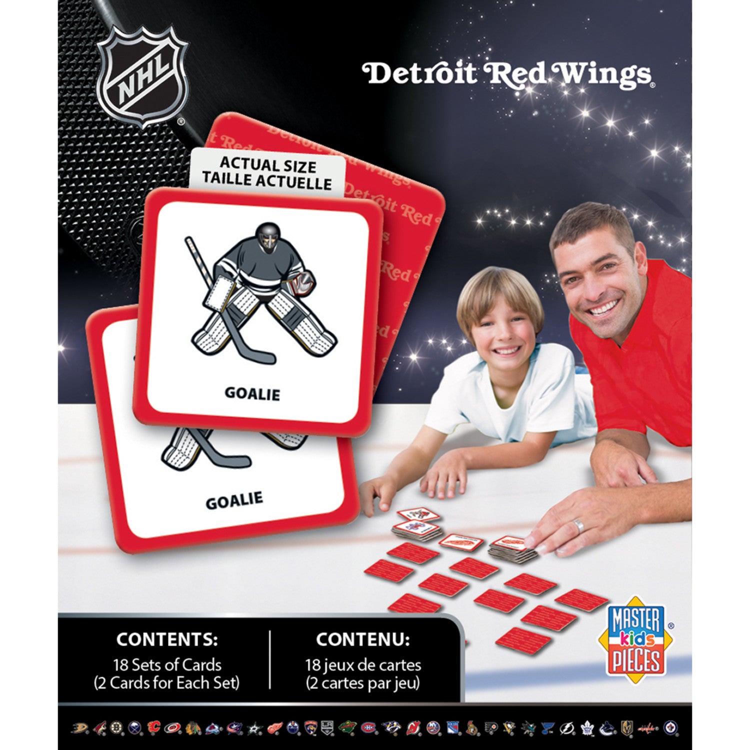 Detroit Red Wings Matching Game
