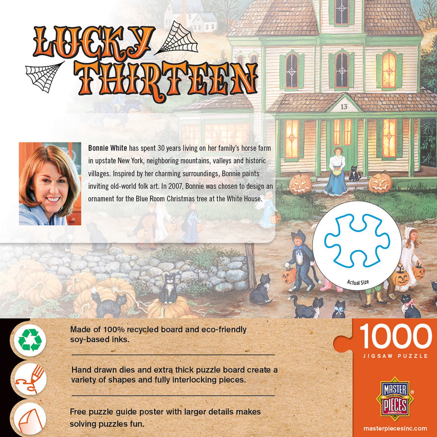 Halloween - Lucky Thirteen 1000 Piece Jigsaw Puzzle