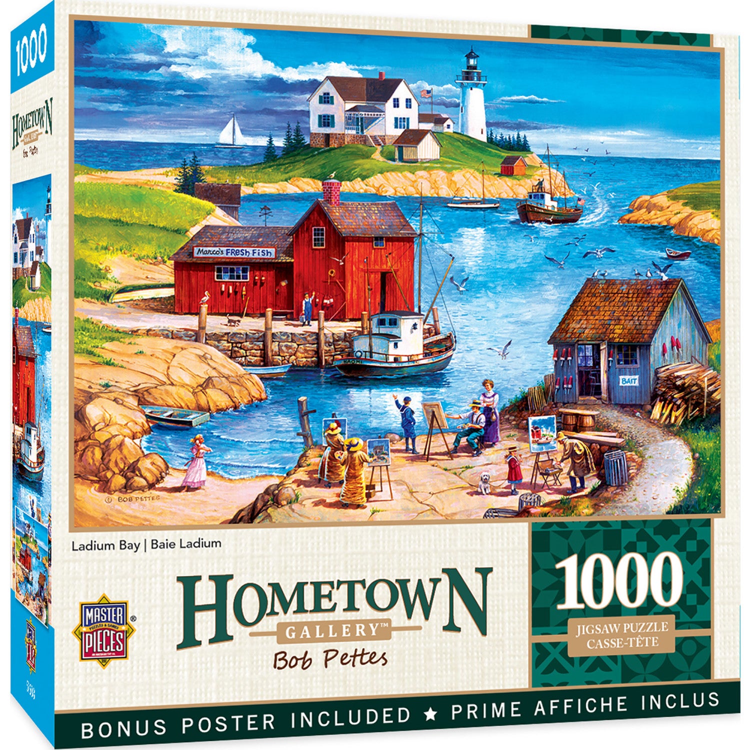 Hometown Gallery - Ladium Bay 1000 Piece Jigsaw Puzzle