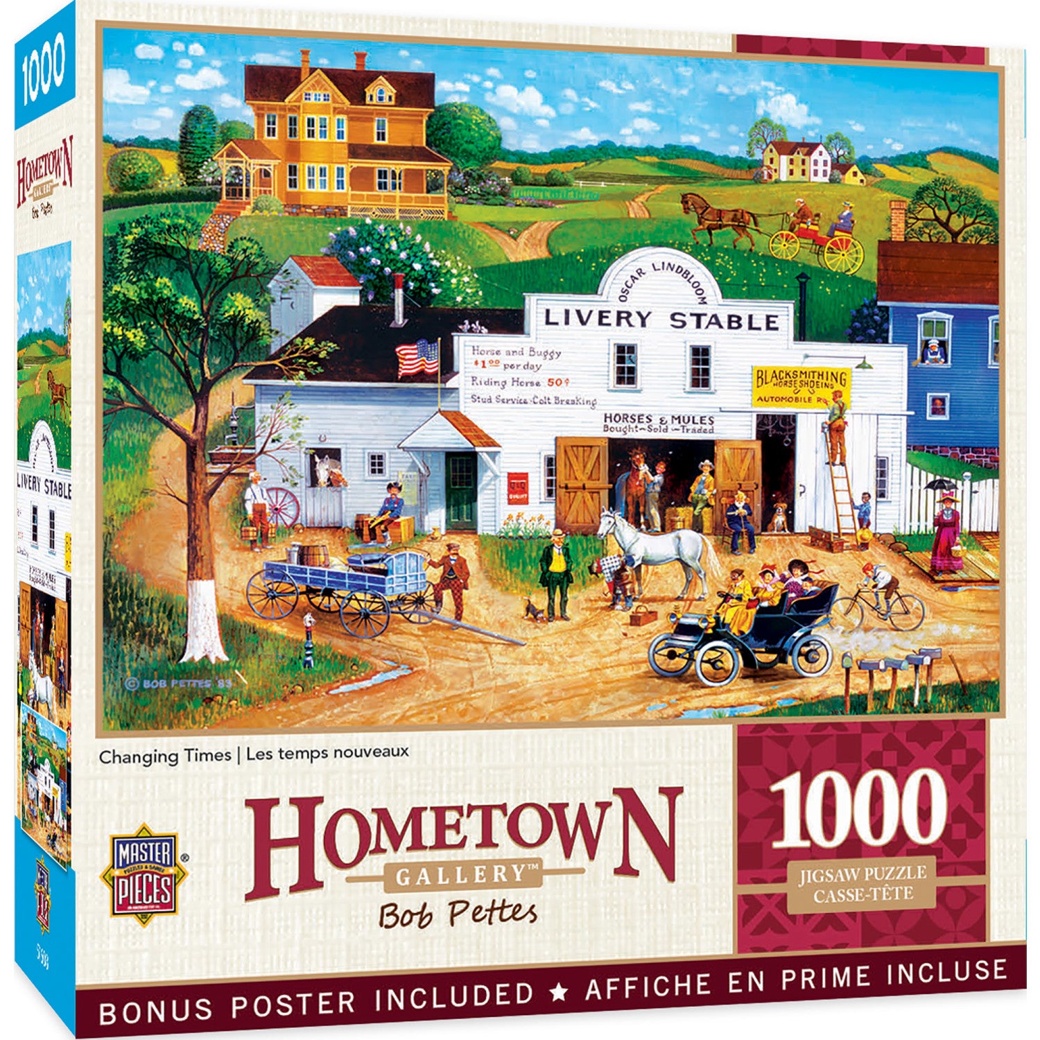 Hometown Gallery - Changing Times 1000 Piece Jigsaw Puzzle