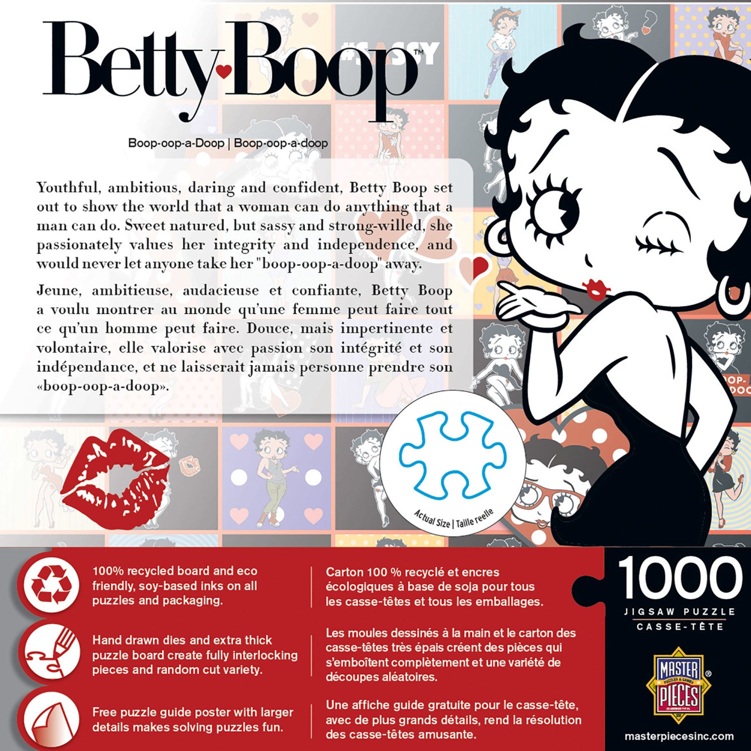 Betty Boop - Boop-oop-a-Doop 1000 Piece Jigsaw Puzzle
