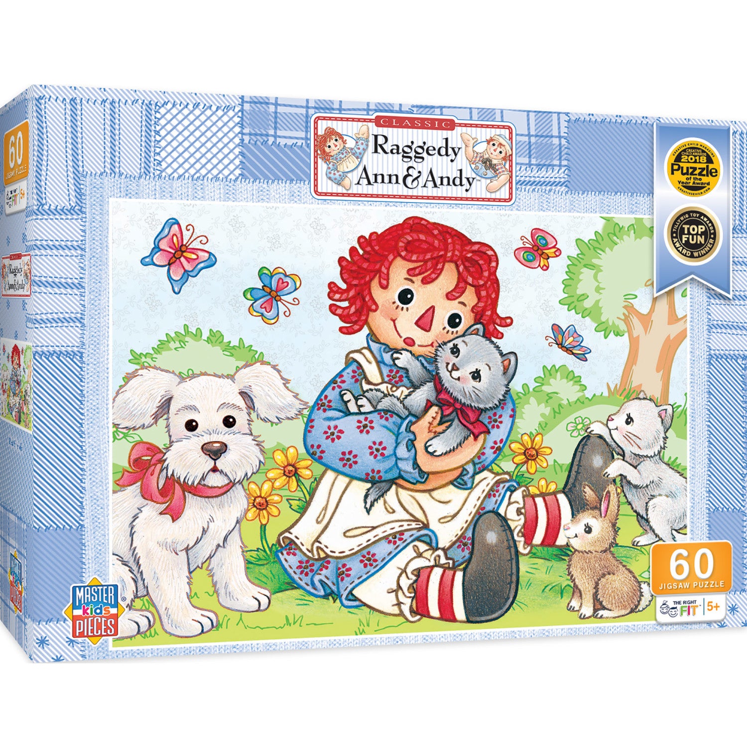 Raggedy Ann - Best Friends 60 Piece Jigsaw Puzzle