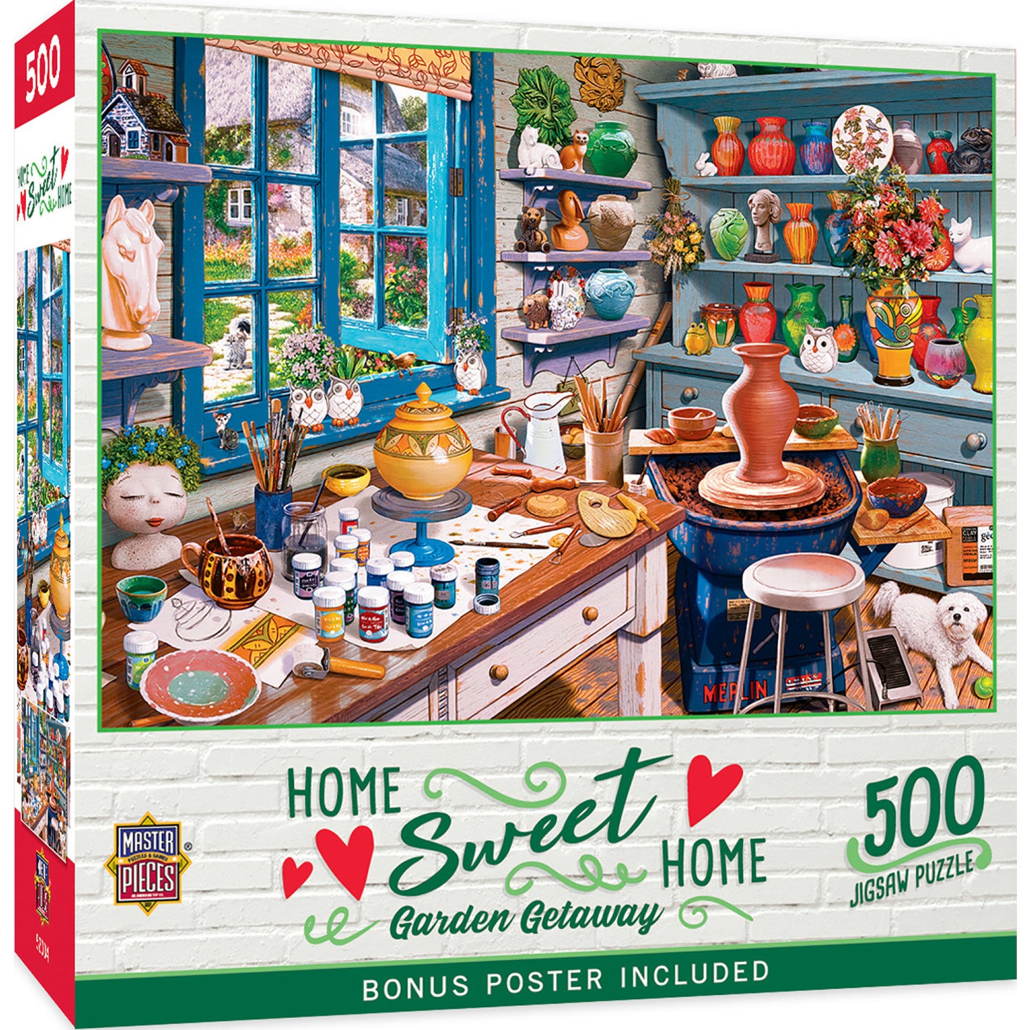 Home Sweet Home - Garden Getaway 500 Piece Jigsaw Puzzle