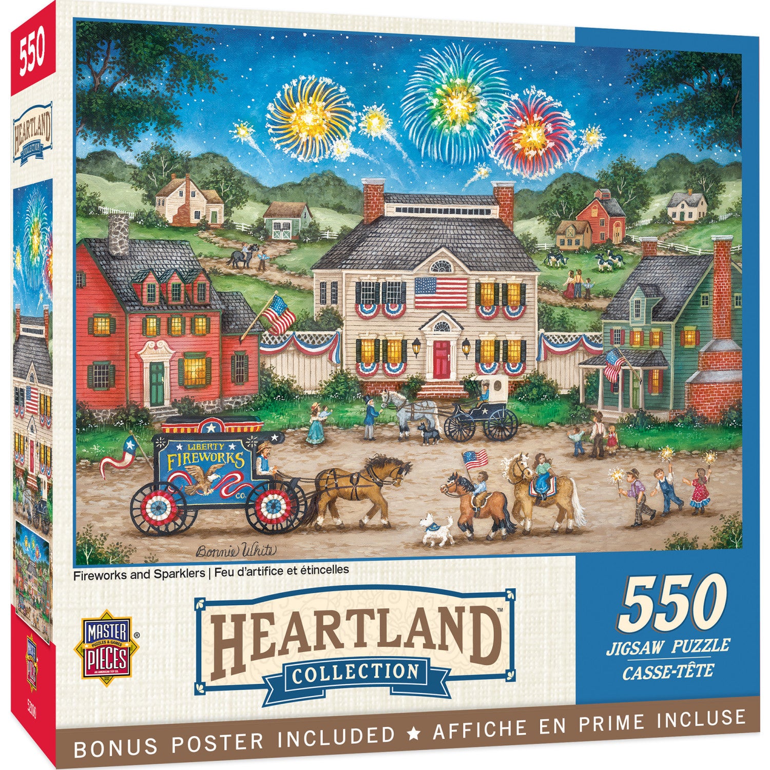 Heartland - Fireworks and Sparklers 550 Piece Jigsaw Puzzle