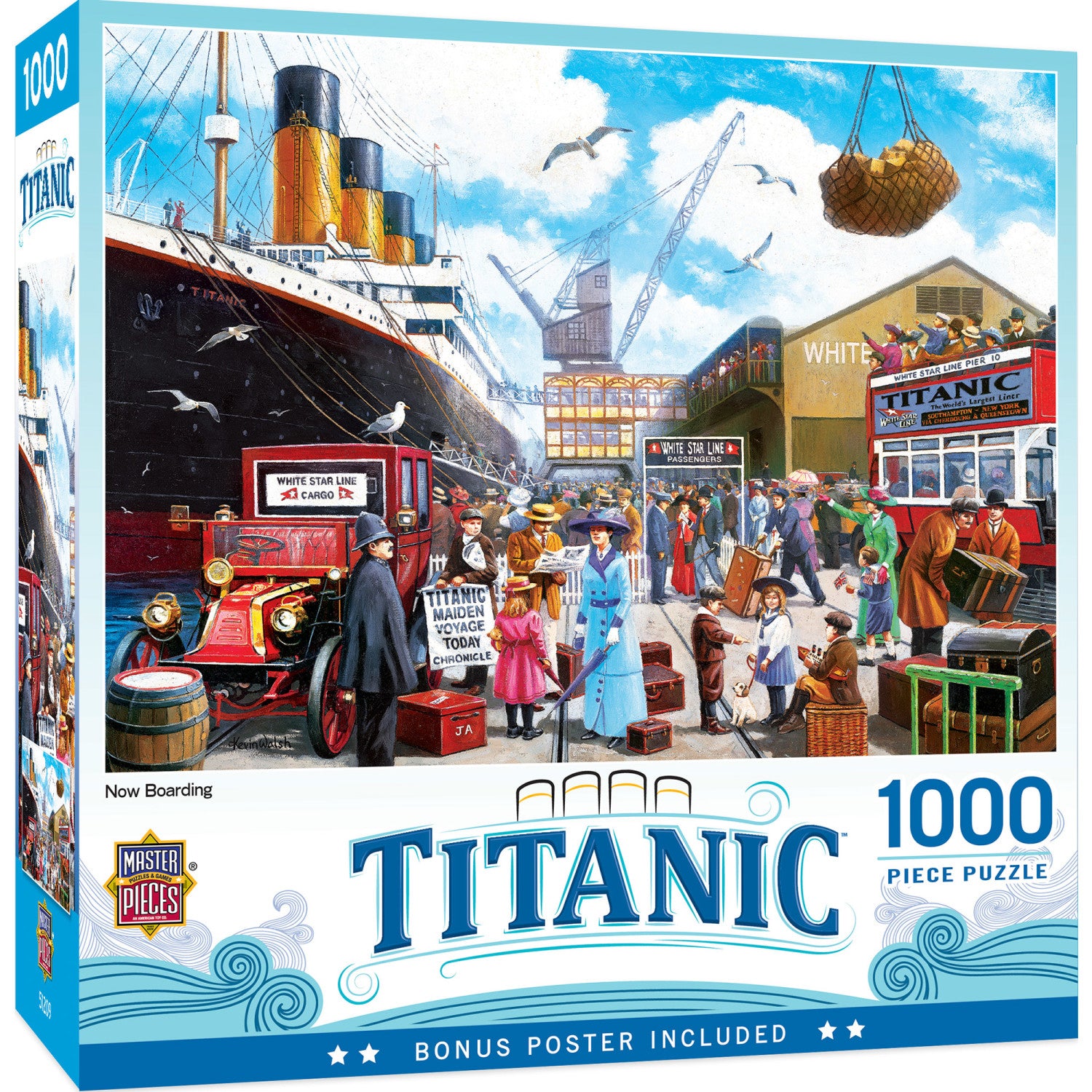 Titanic - Boarding 1000 Piece Puzzle  MasterPieces – MasterPieces Puzzle  Company INC