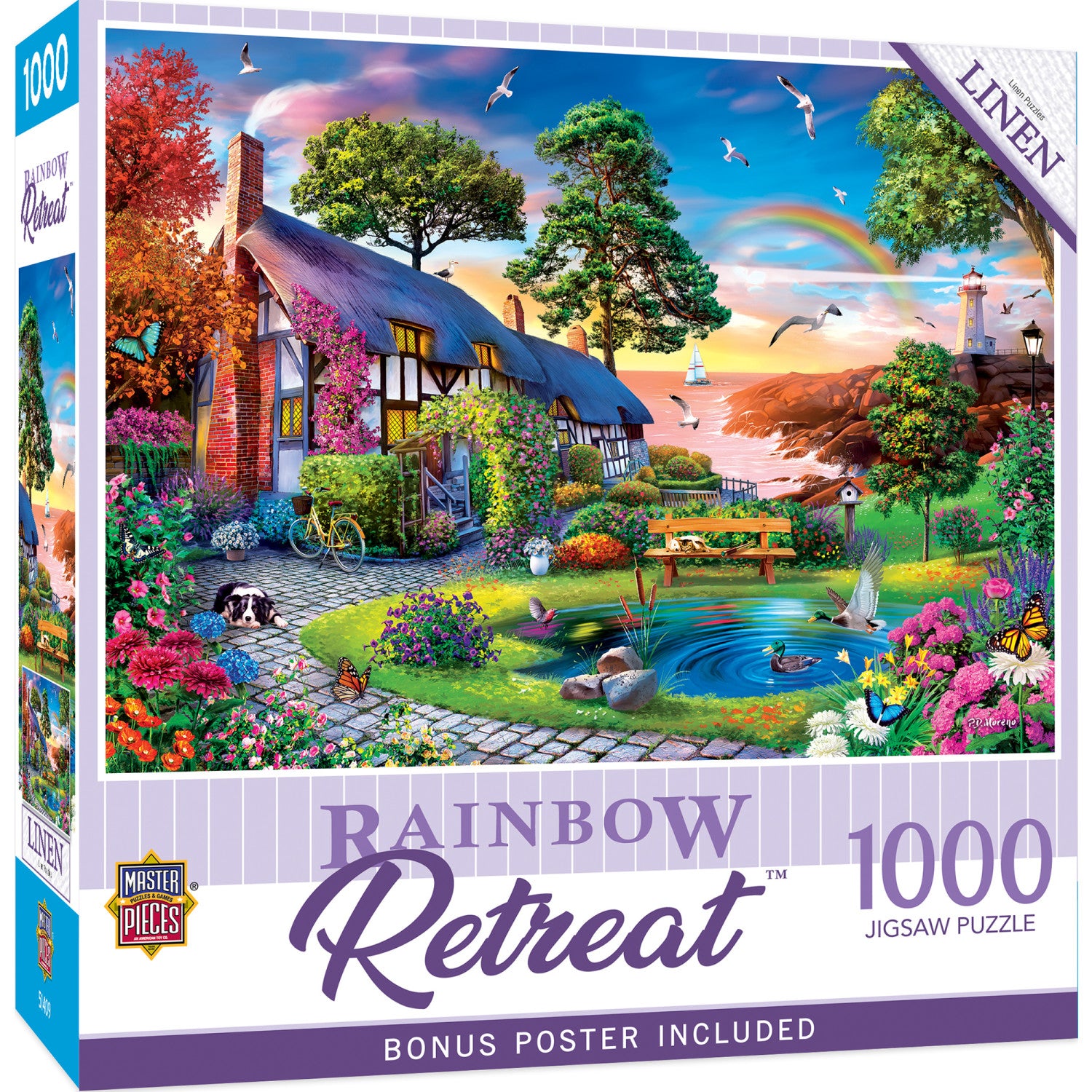 Retreats - Over the Rainbow 1000 Piece Puzzle  MasterPieces – MasterPieces  Puzzle Company INC