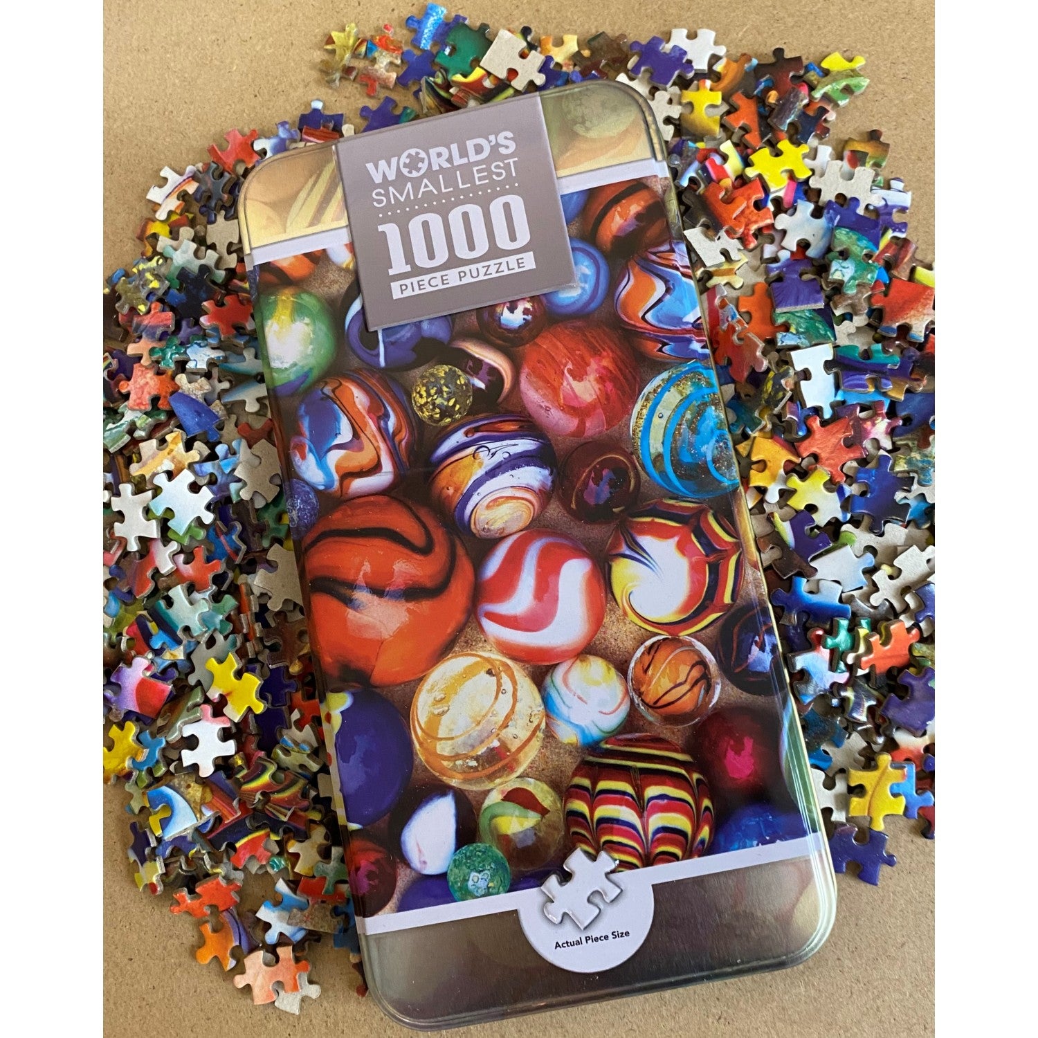 World's Smallest - All My Marbles 1000 Piece Jigsaw Puzzle