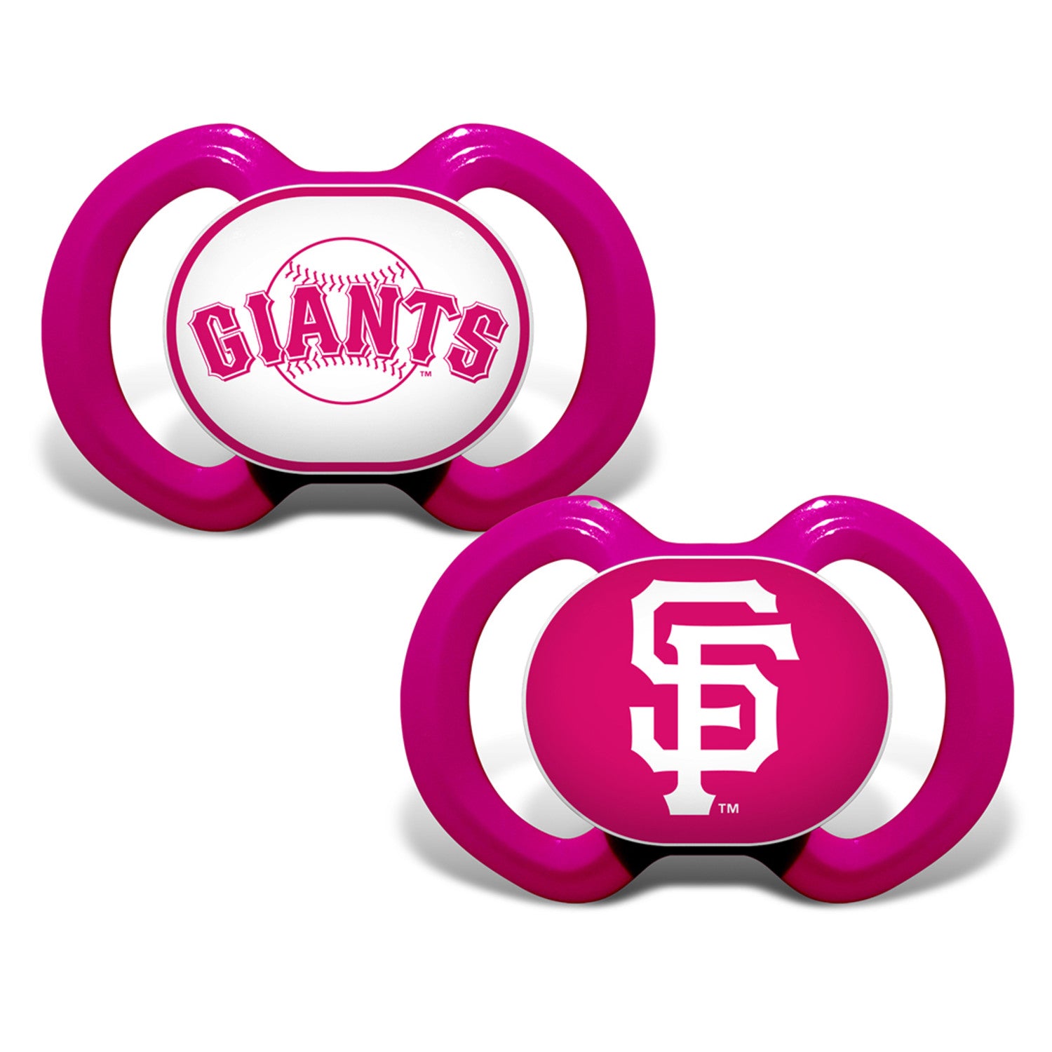 San Francisco Giants MLB Pacifier 2-Pack - Pink