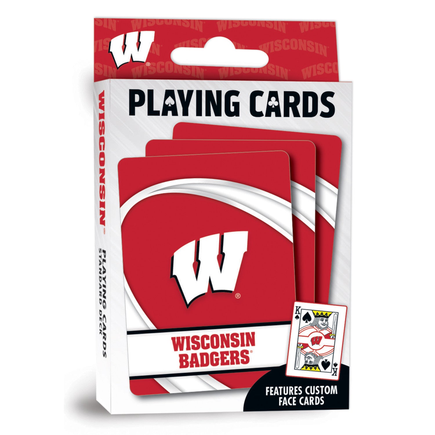 Wisconsin Badgers Playing Cards - 54 Card Deck