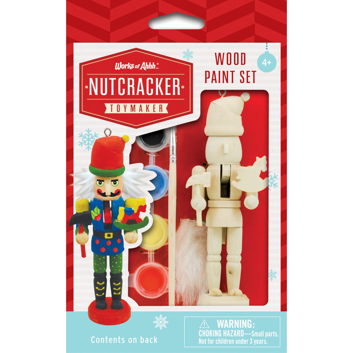 Nutcracker Toymaker Ornament Wood Paint Kit