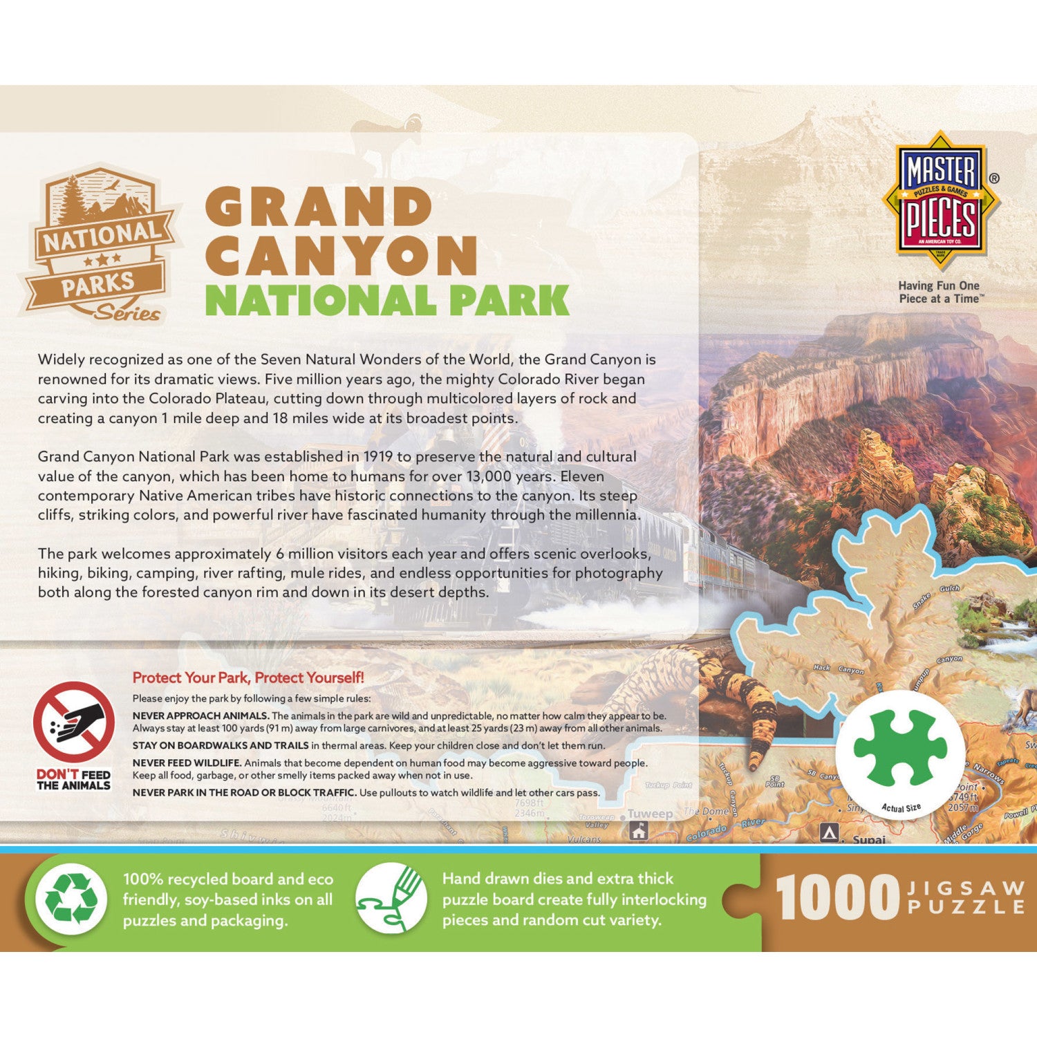 Grand Canyon National Park 1000 Piece Jigsaw Puzzle