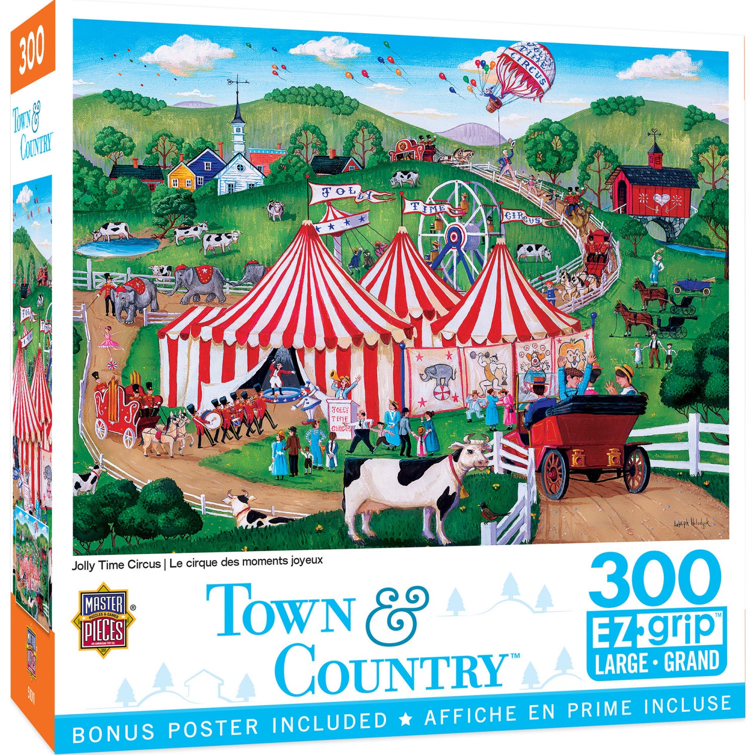 Town & Country - Jolly Time Circus 300 Piece EZ Grip Jigsaw Puzzle