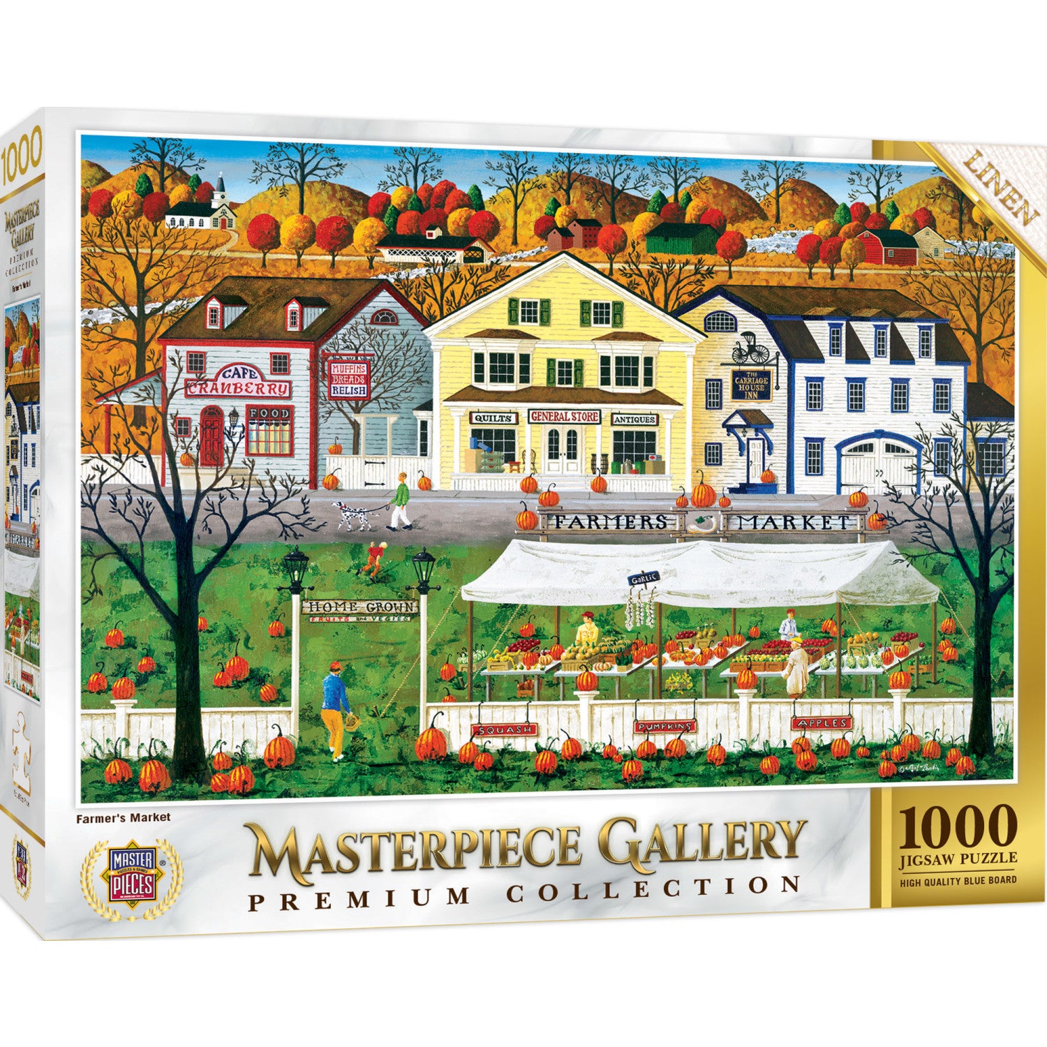 Masterpiece Gallery - Farmer's Market 1000 Piece Jigsaw Puzzle
