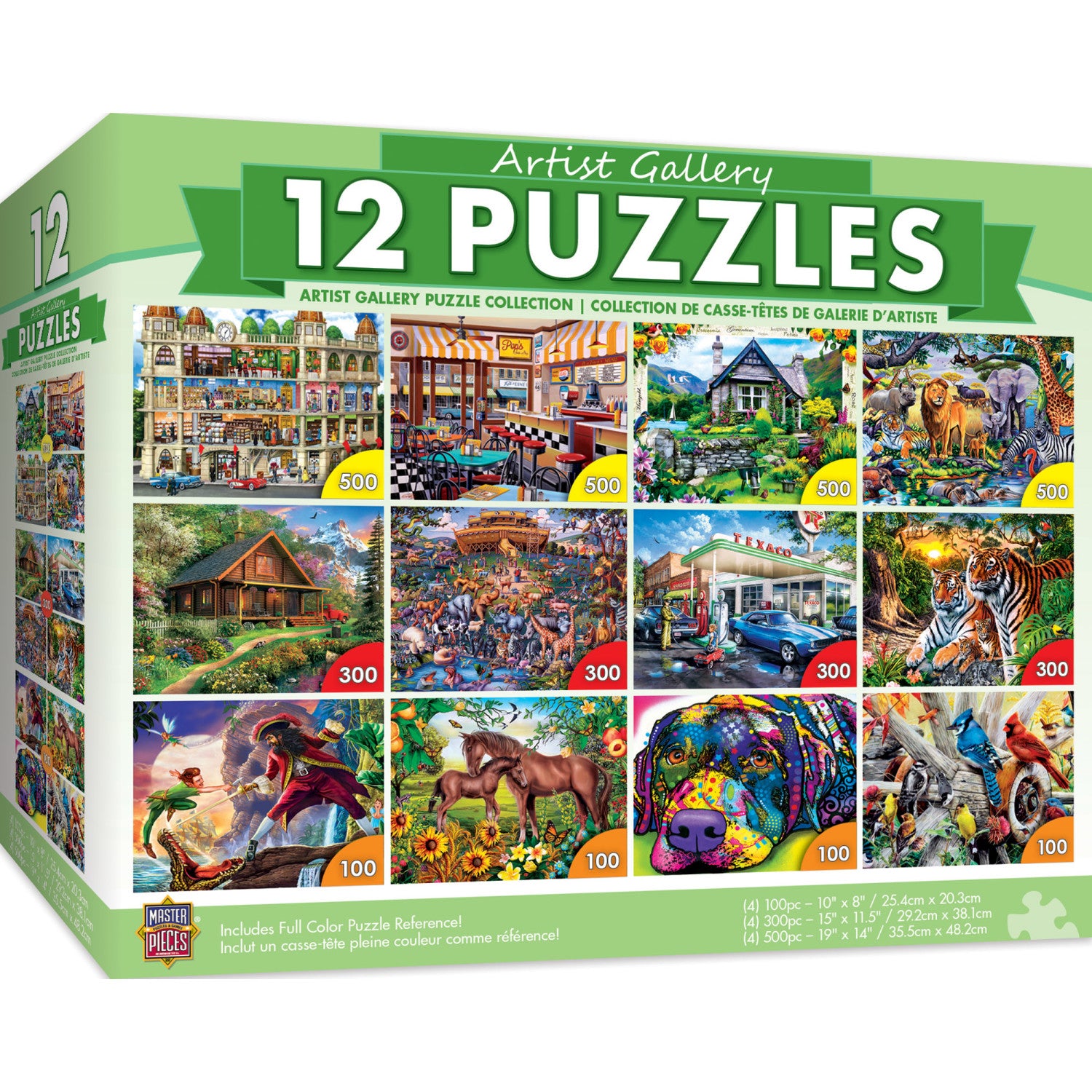Artist Gallery 12-Pack Puzzle Assortment