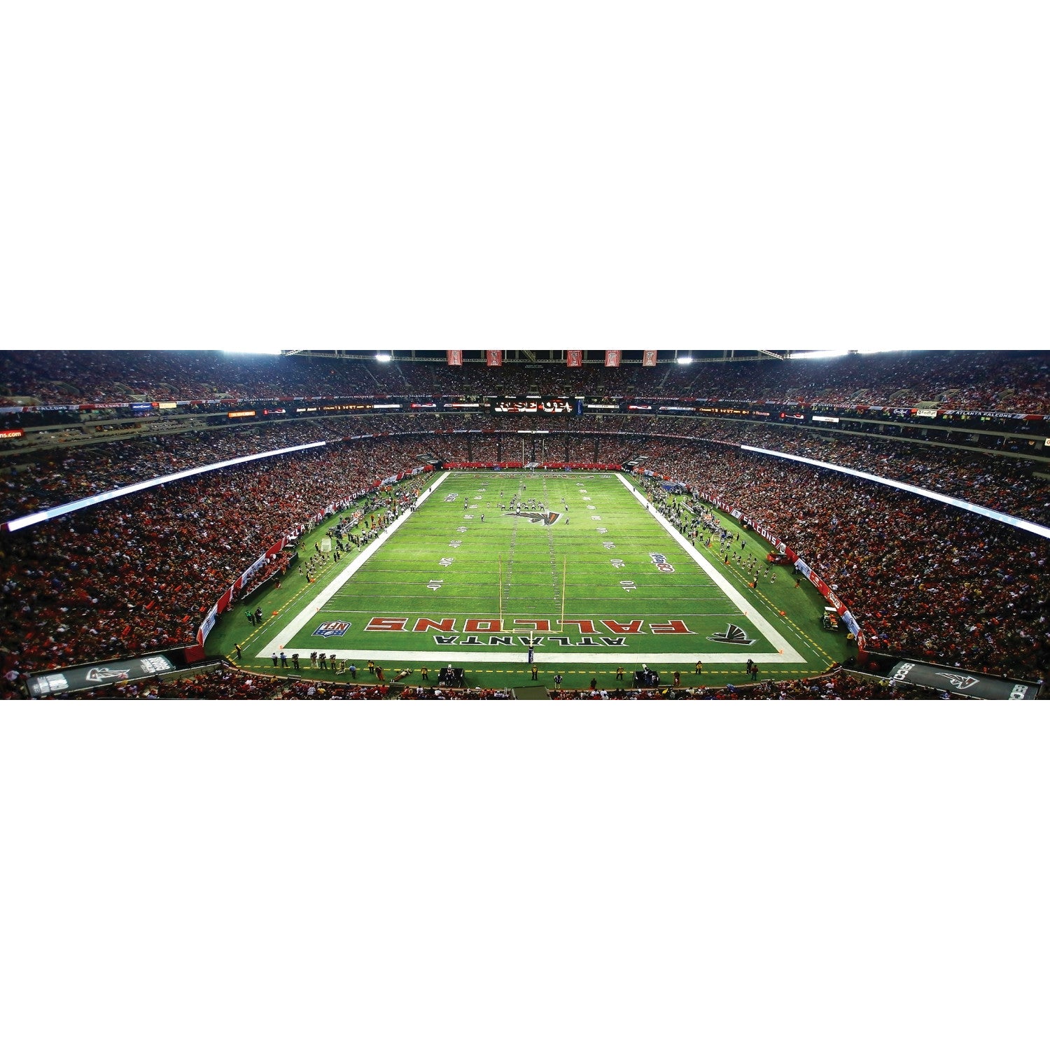 Atlanta Falcons NFL 1000pc Panoramic Puzzle