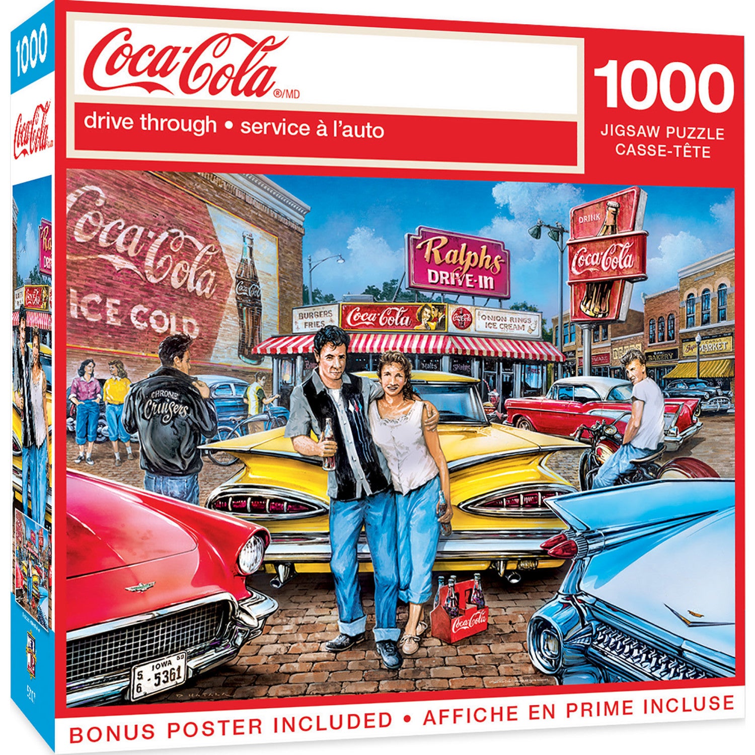 Coca-Cola - Drive Through 1000 Piece Jigsaw Puzzle