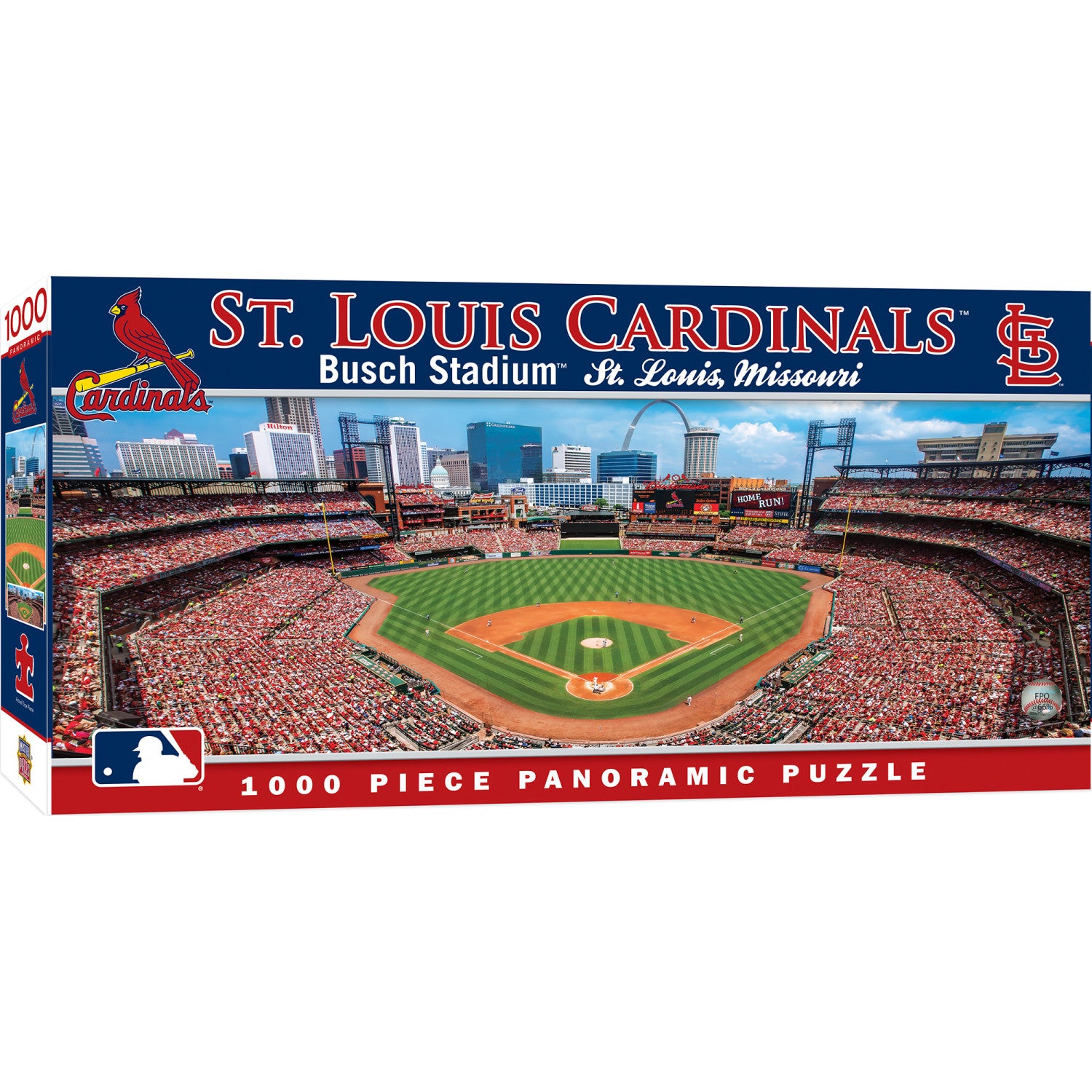 St. Louis Cardinals - 1000 Piece Panoramic Jigsaw Puzzle