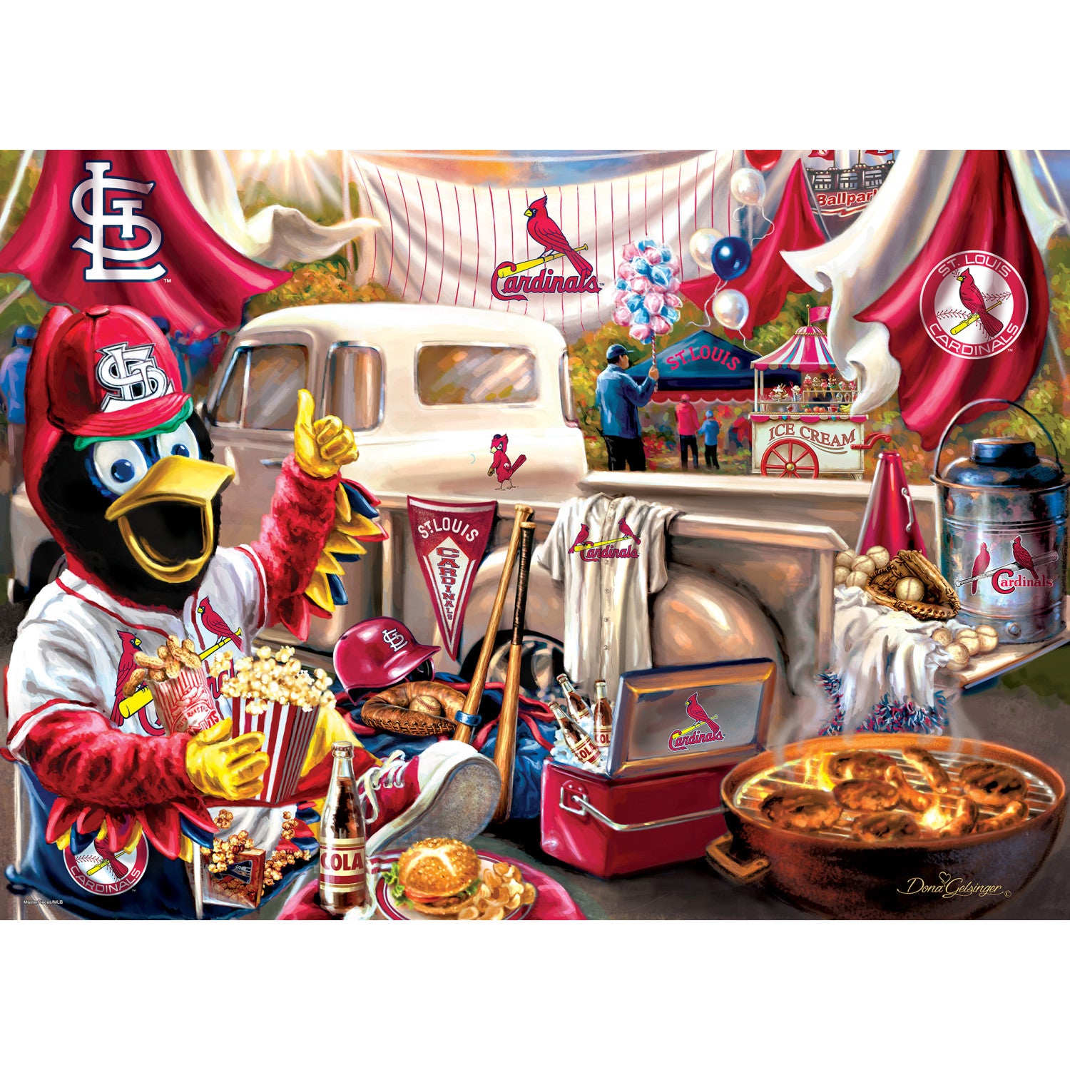 St. Louis Cardinals MLB Gameday 1000pc Puzzle